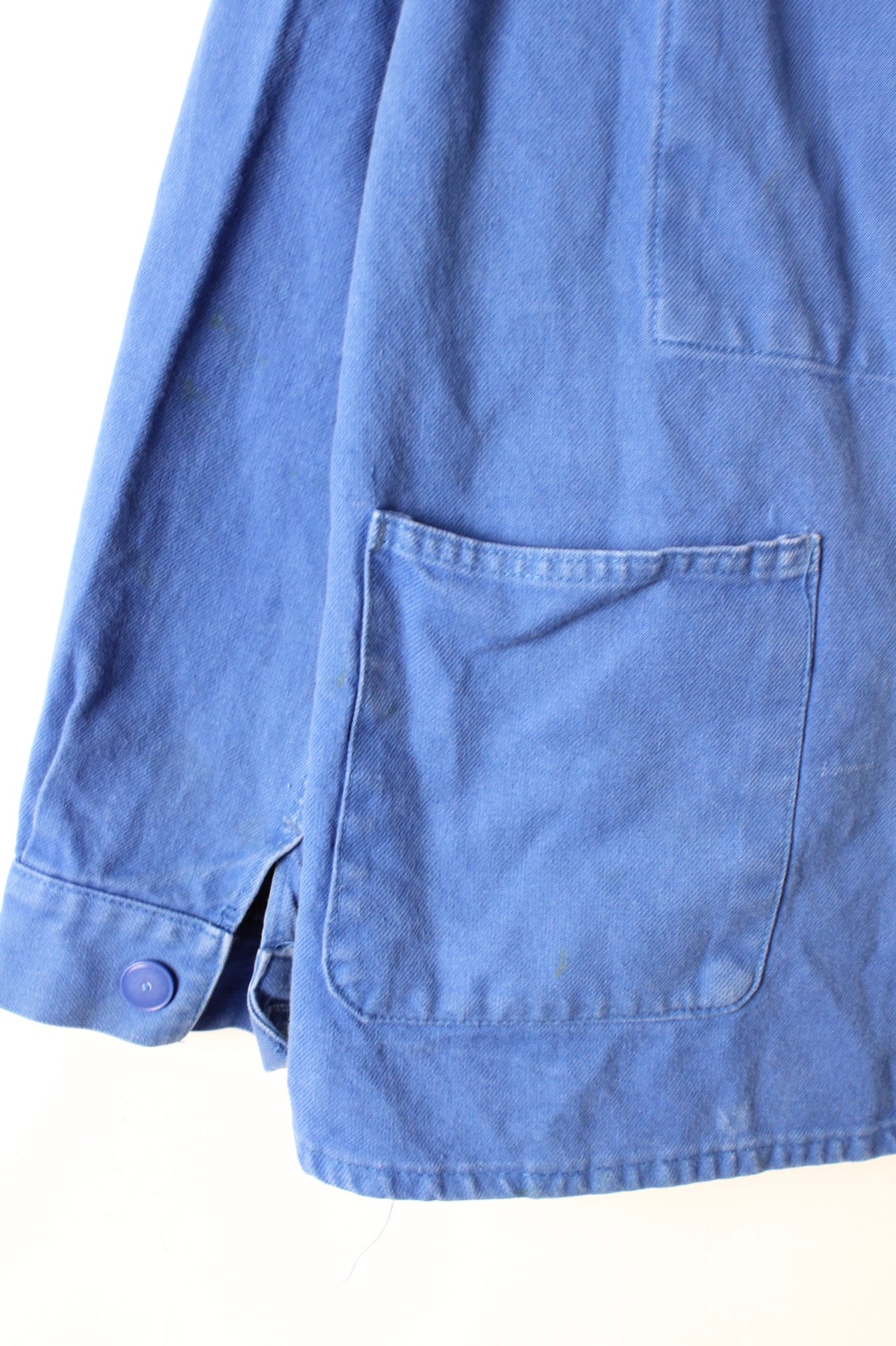 VINTAGE WORK CHORE JACKET BLEU DE TRAVAIL - L/XL