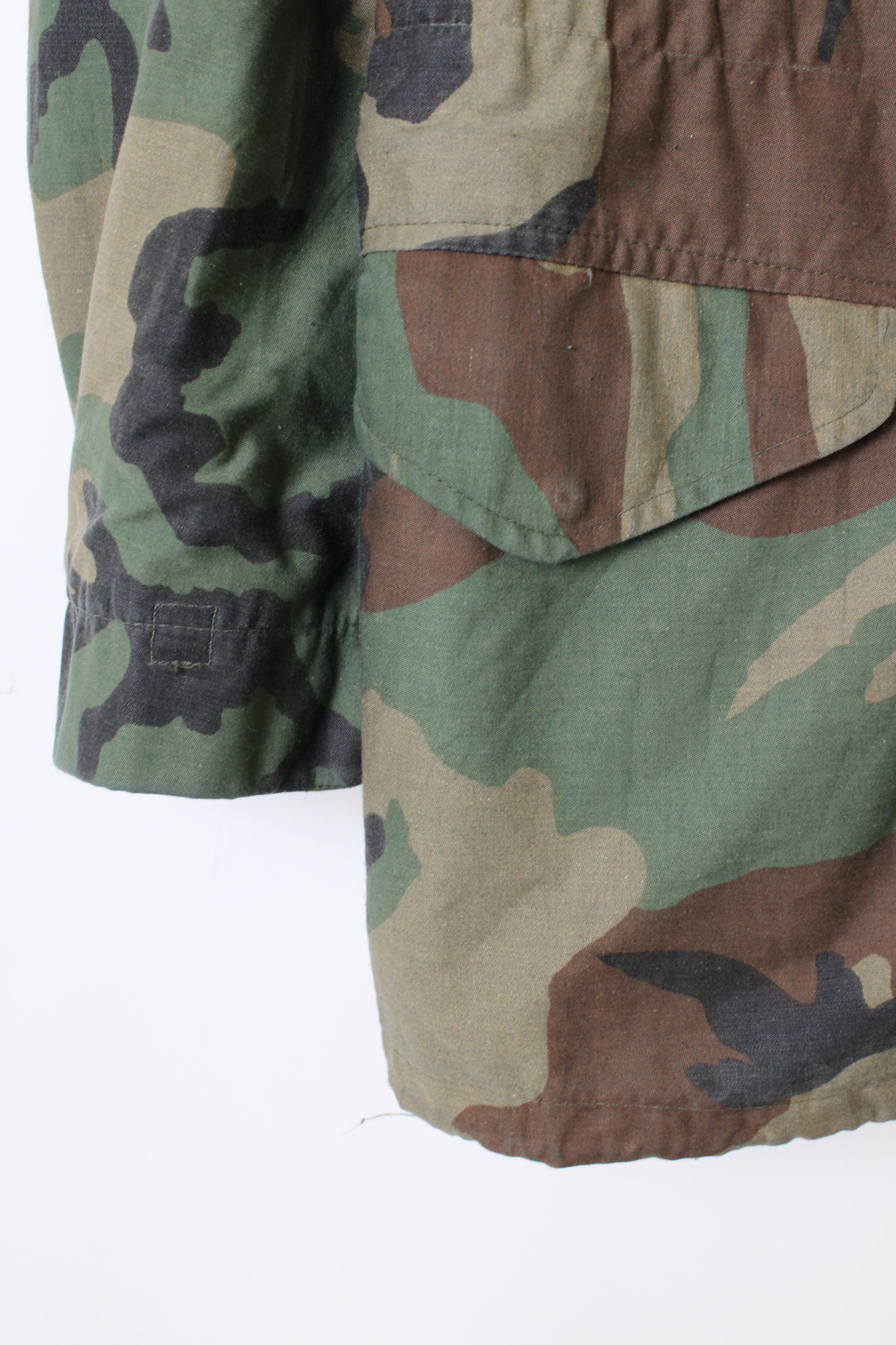 FIELD JACKET M65 US ARMY WOODLAND CAMO - M LONG