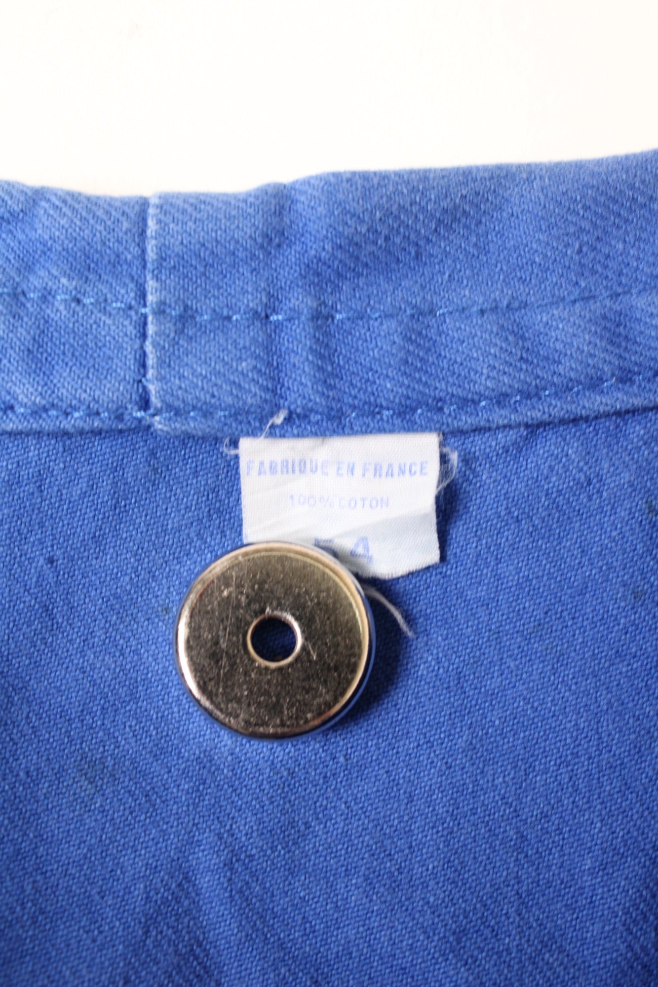 VINTAGE WORK CHORE JACKET BLEU DE TRAVAIL - L/XL