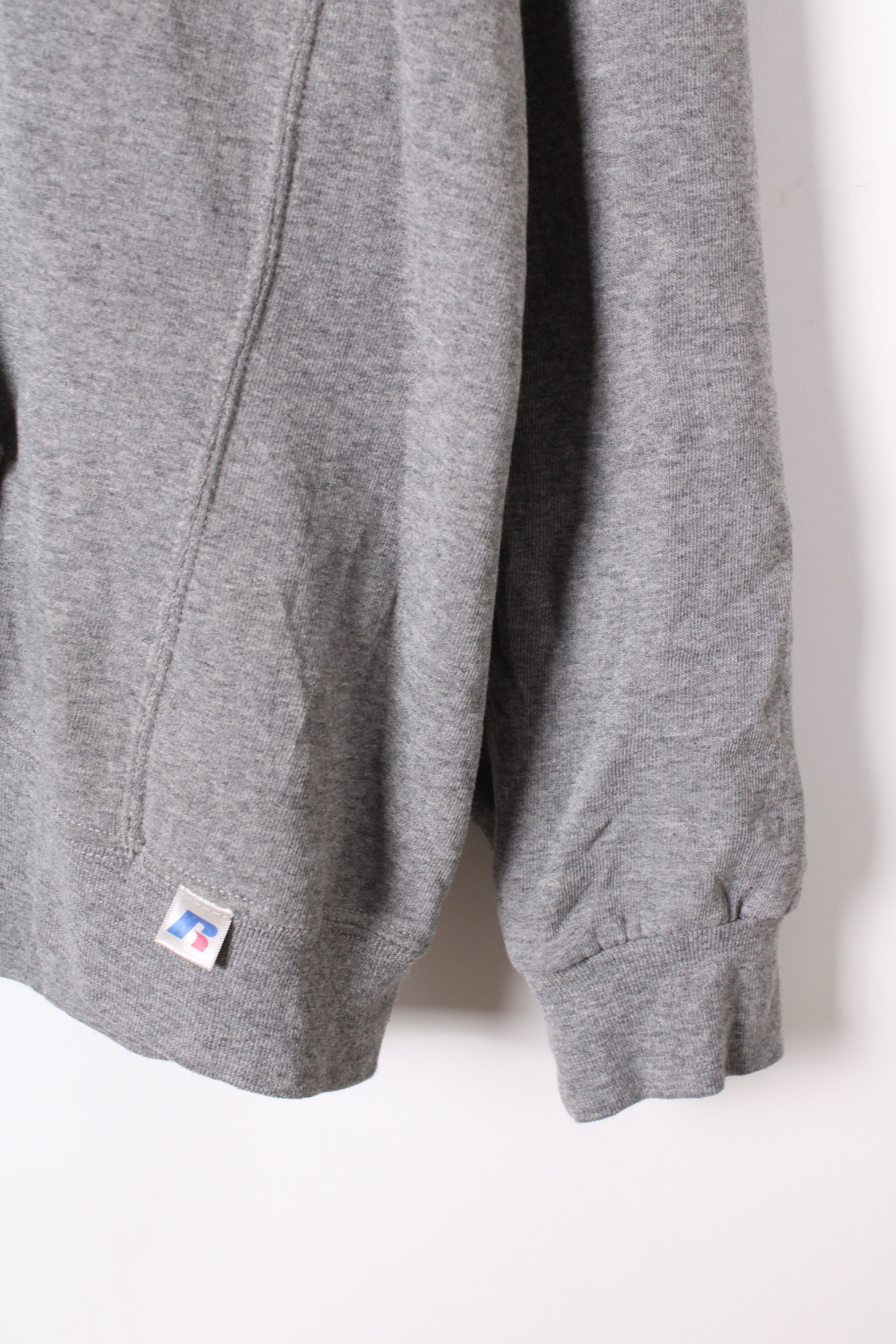 RUSSELL ATHLETIC VINTAGE HOODIE GREY - XXL