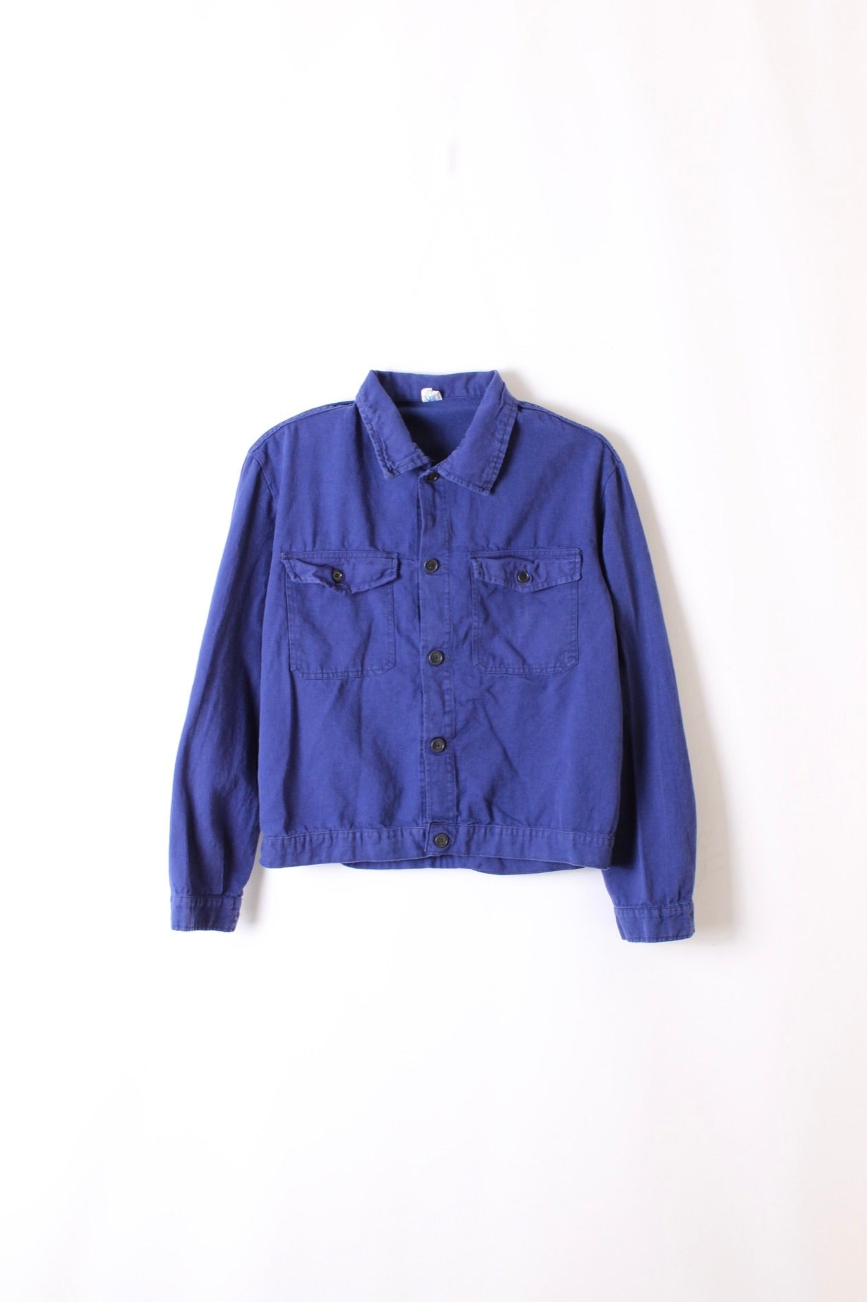 VINTAGE WORK CROPPED JACKET BLEU DE TRAVAIL - L/XL
