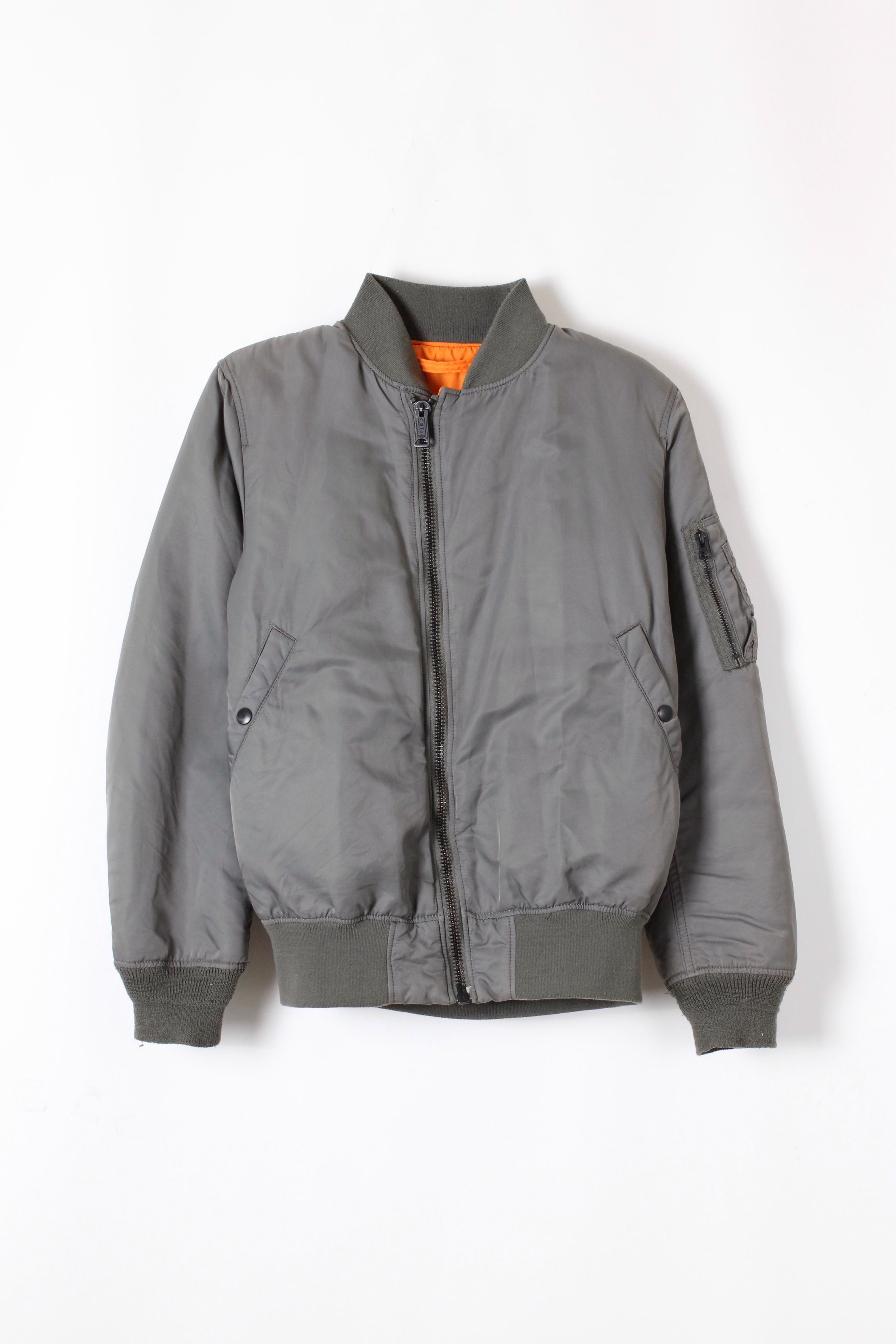 ALPHA INDUSTRIES MA-1 BOMBER JACKET GREEN - M