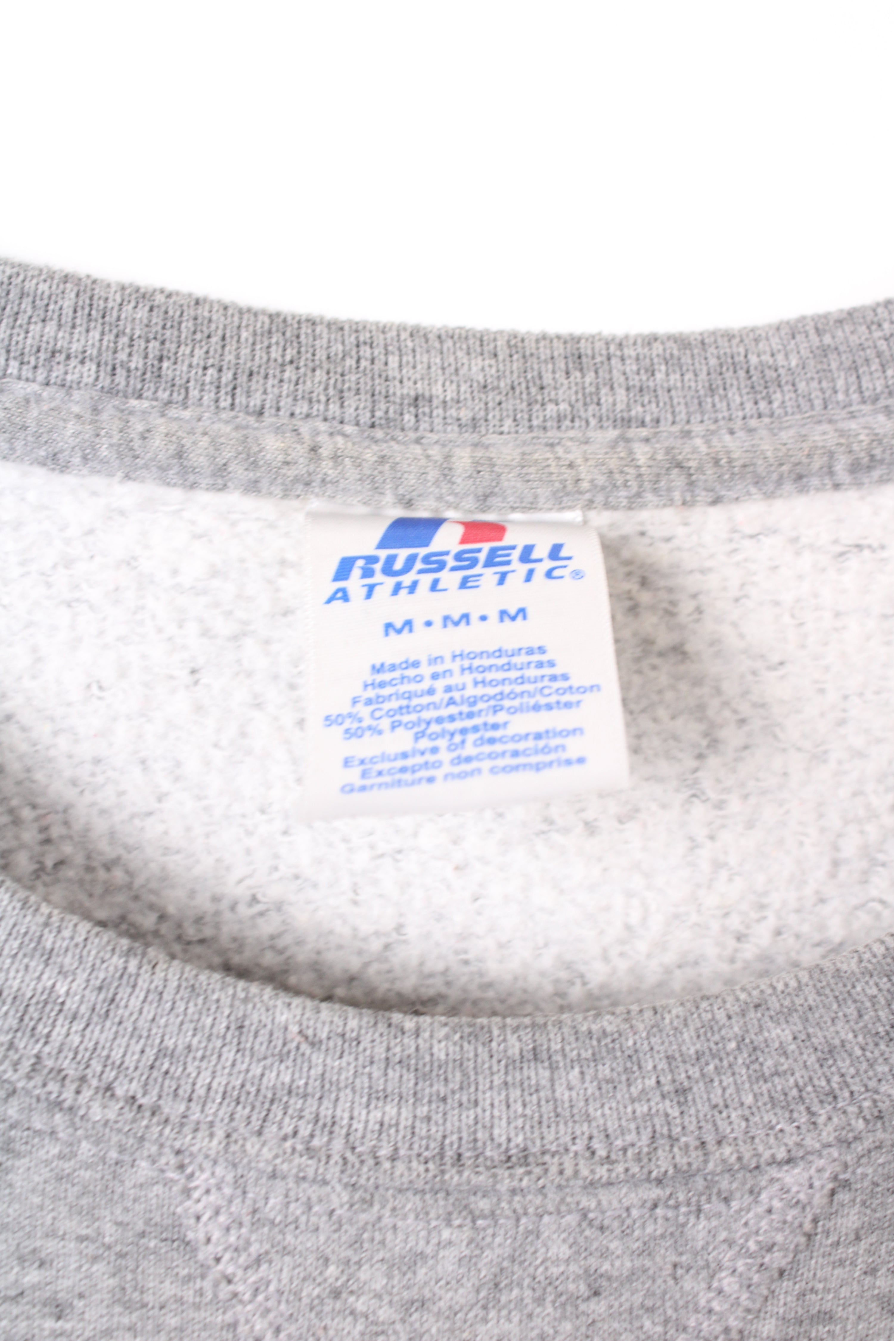RUSSELL ATHLETIC VINTAGE CREWNECK GREY COKER UNIVERSITY - M