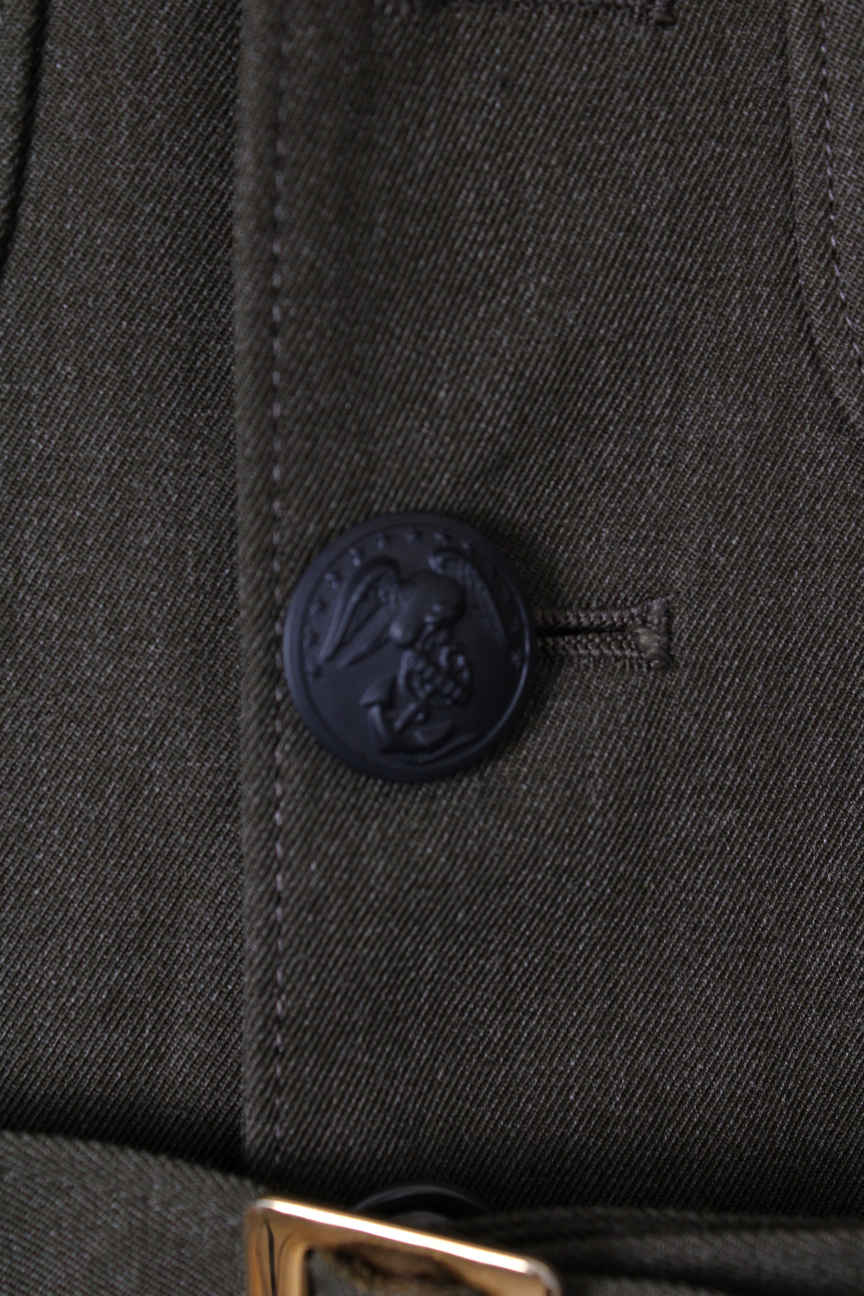 US ARMY USMC UNIFORM COAT MILITARY GREEN - XS/S