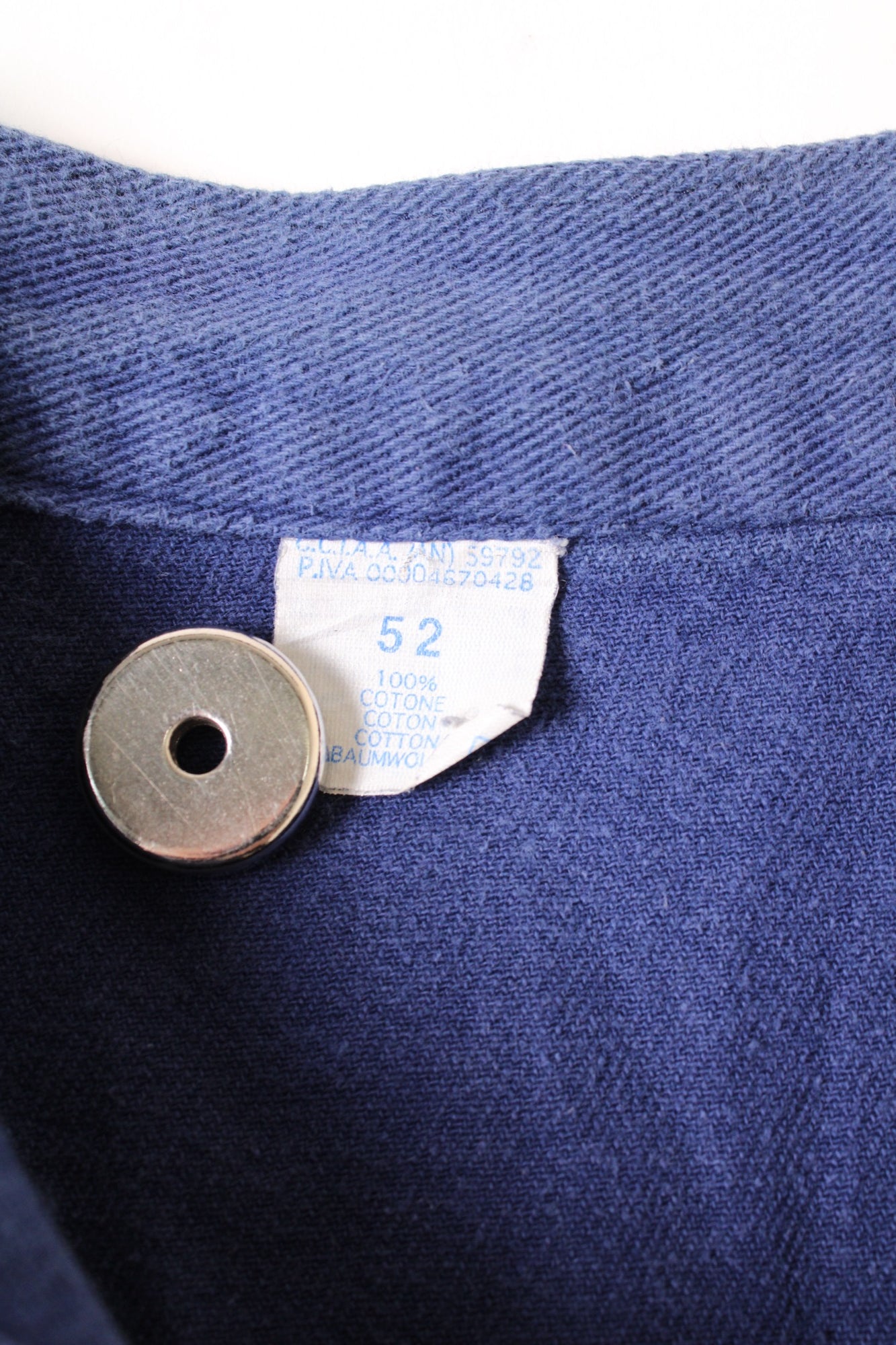VINTAGE WORK CROPPED JACKET BLEU DE TRAVAIL - M/L