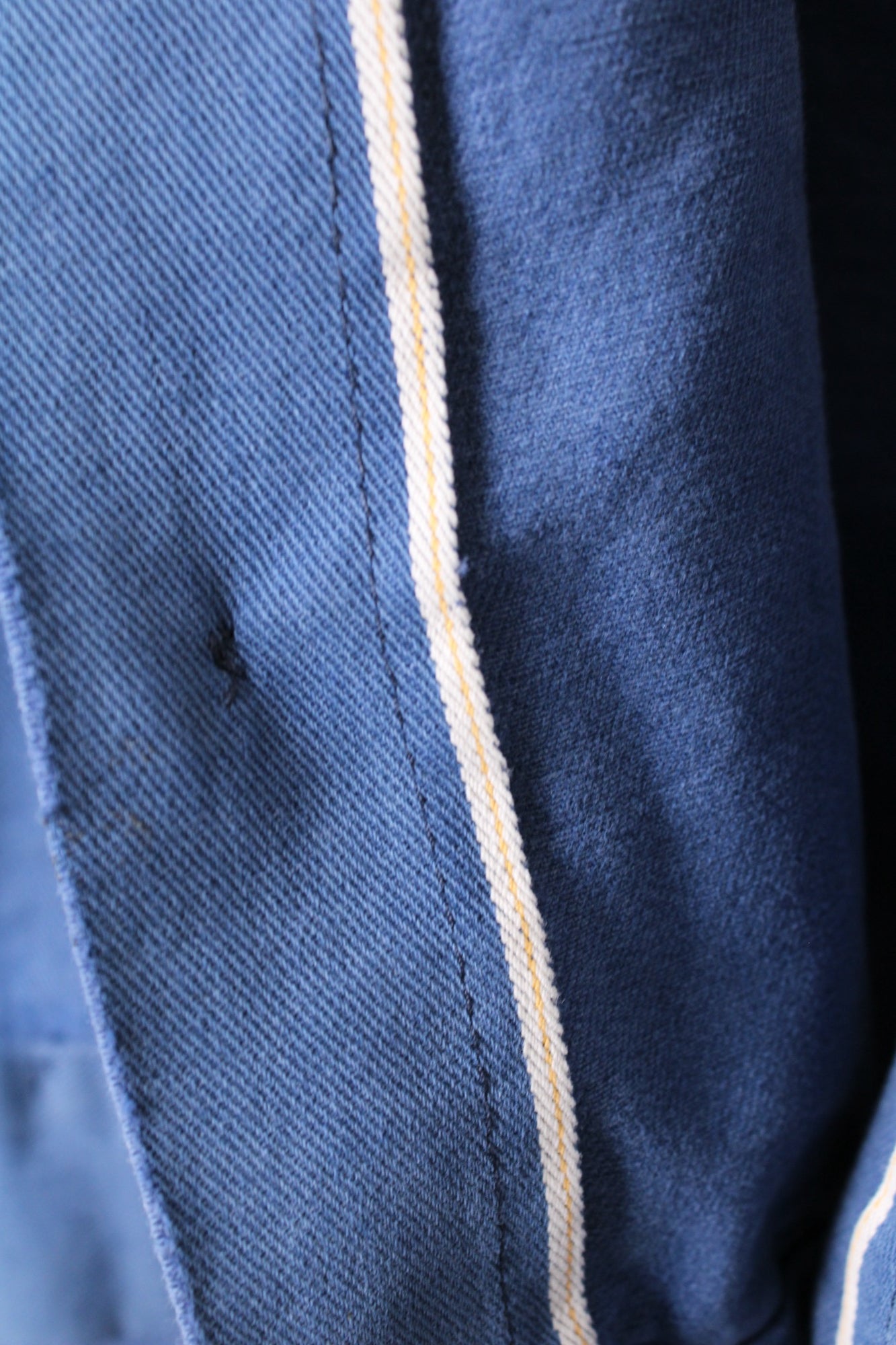 VINTAGE WORK CROPPED JACKET COBALT BLEU DE TRAVAIL - M/L