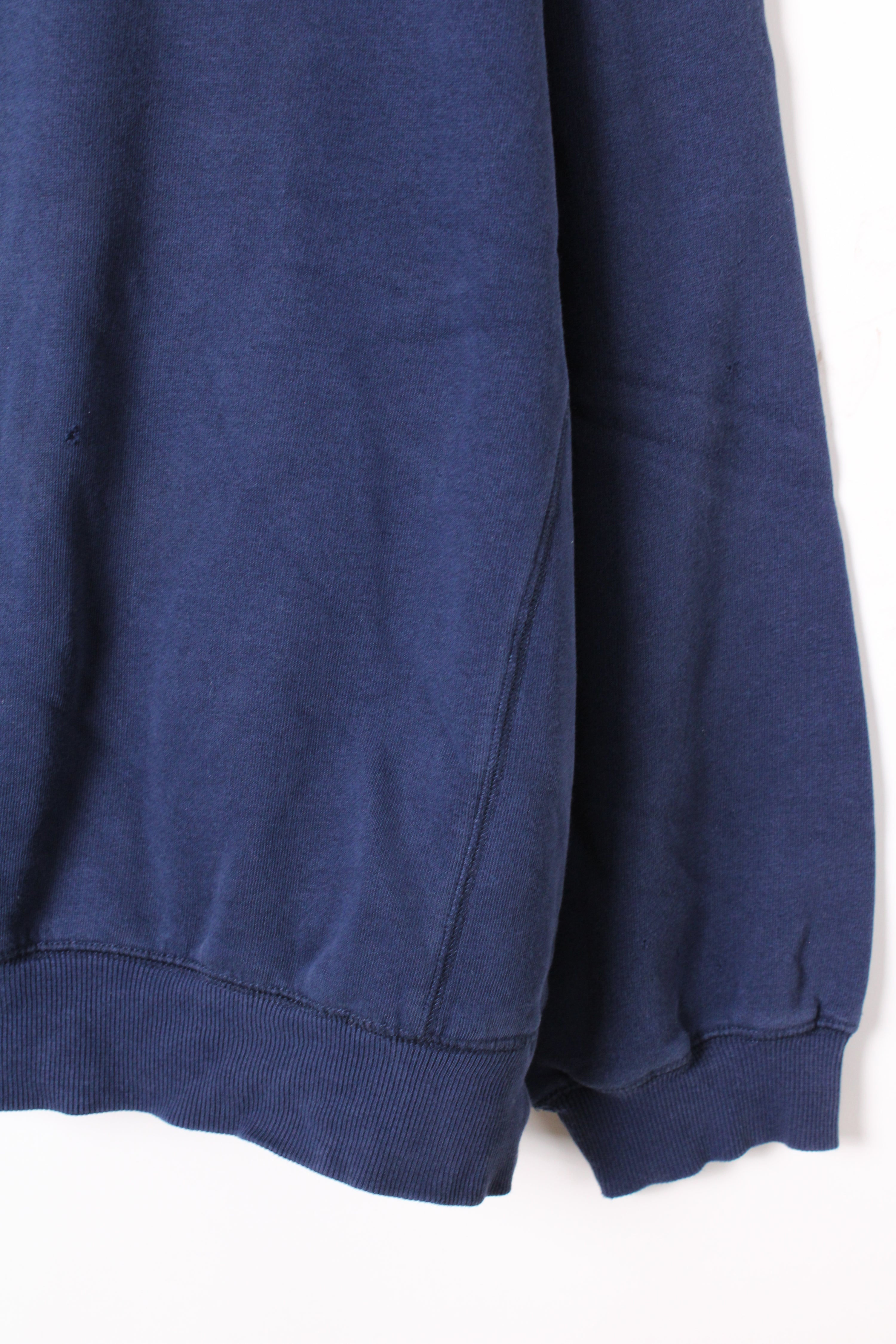 VINTAGE BLANK SWEATSHIRT BLUE - XXL