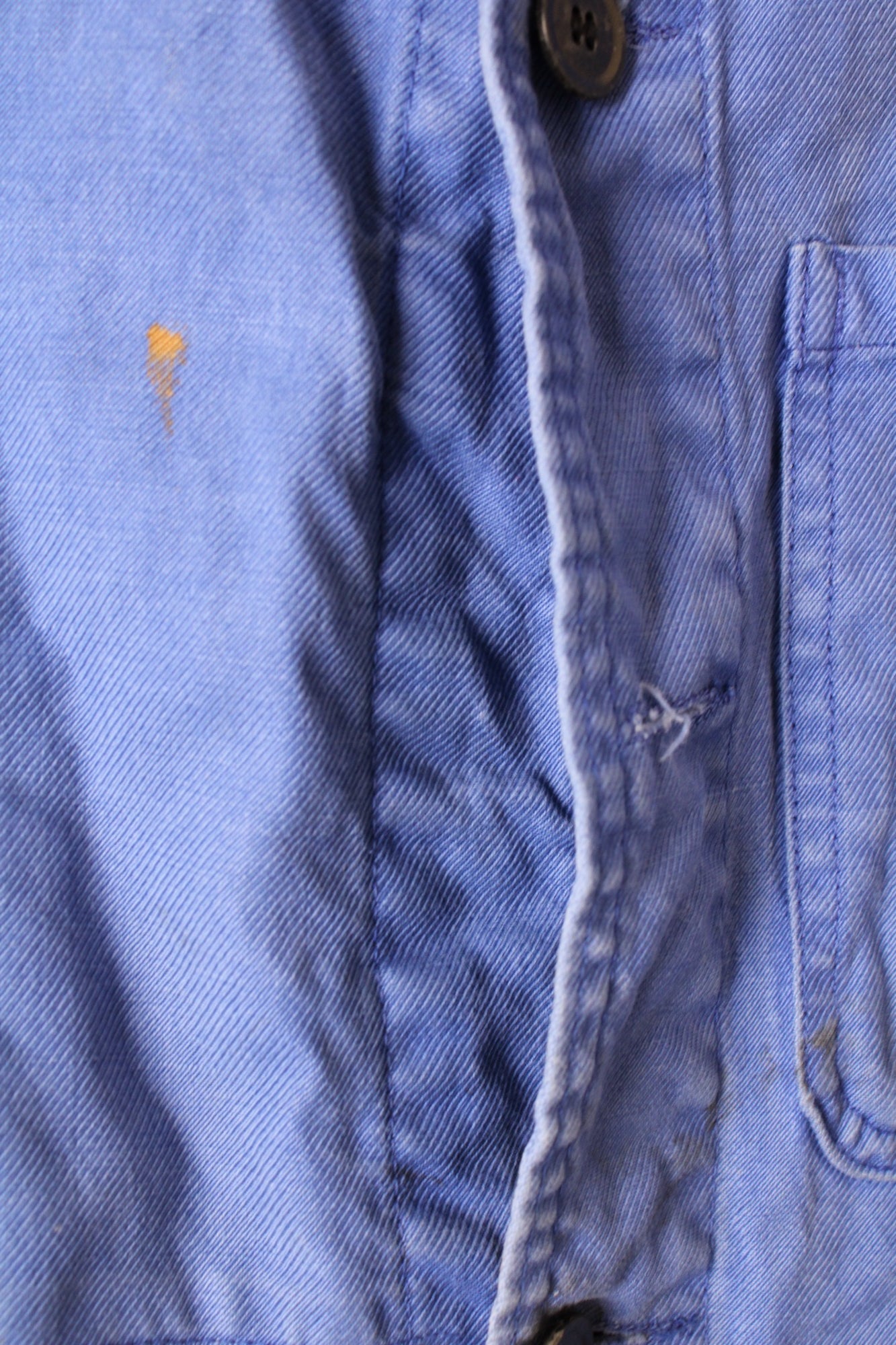 VINTAGE WORK CHORE JACKET BLEU DE TRAVAIL - S/M