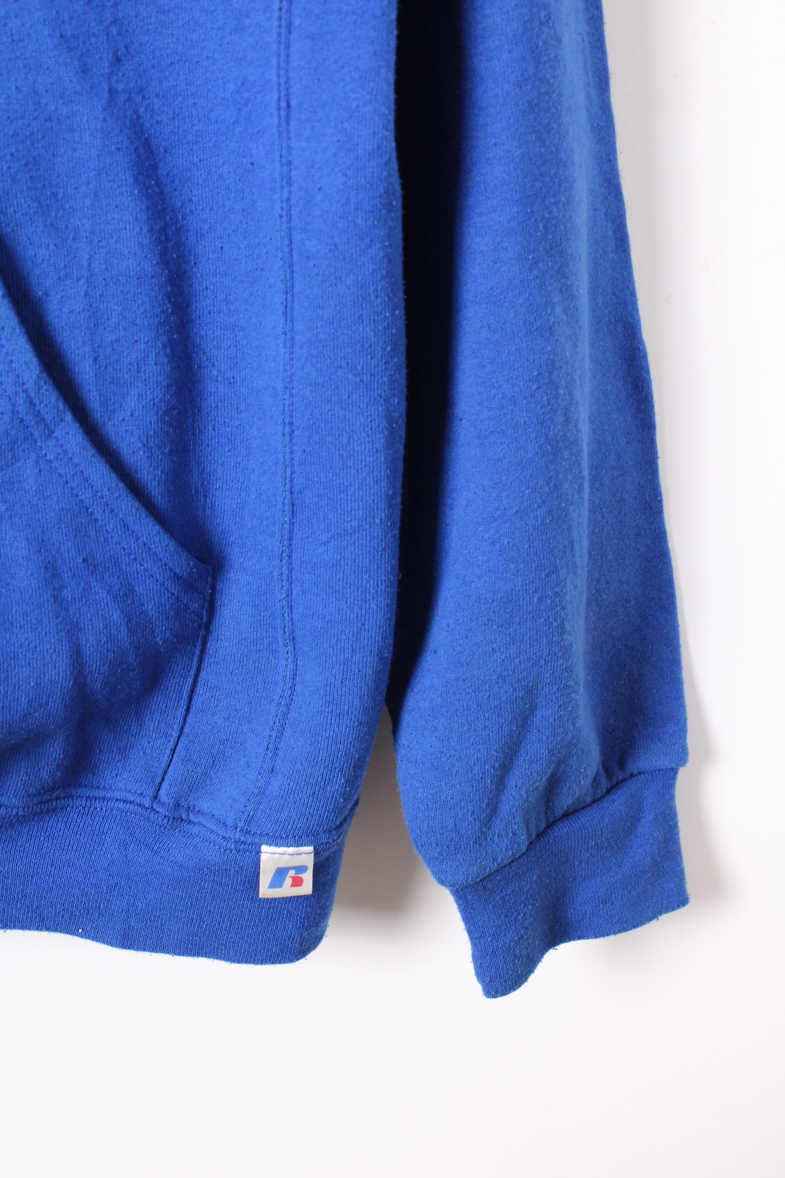 RUSSELL ATHLETIC VINTAGE HOODIE BLUE PANTHERS - L