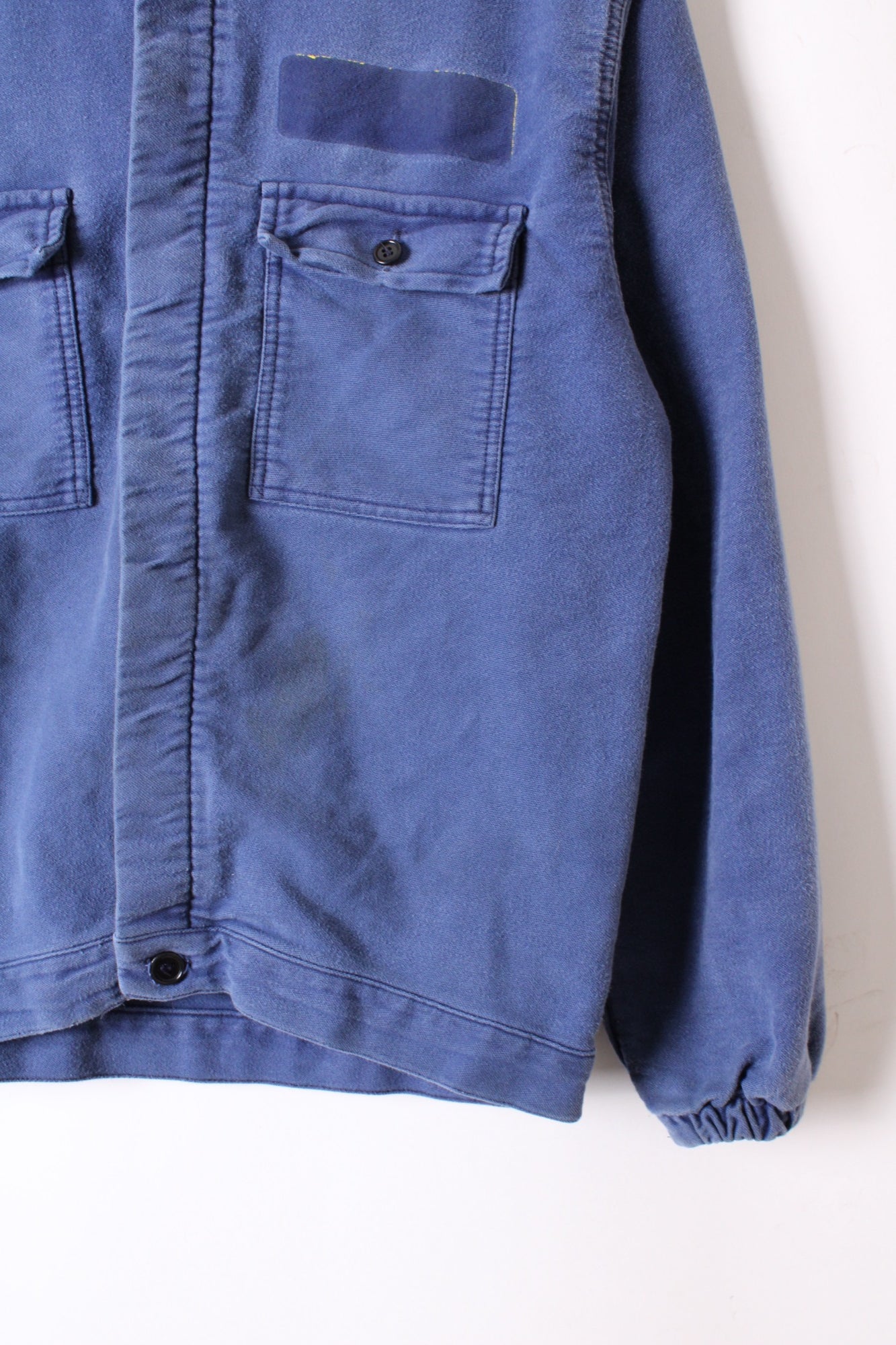 VINTAGE WORK CROPPED JACKET BLEU DE TRAVAIL - L/XL