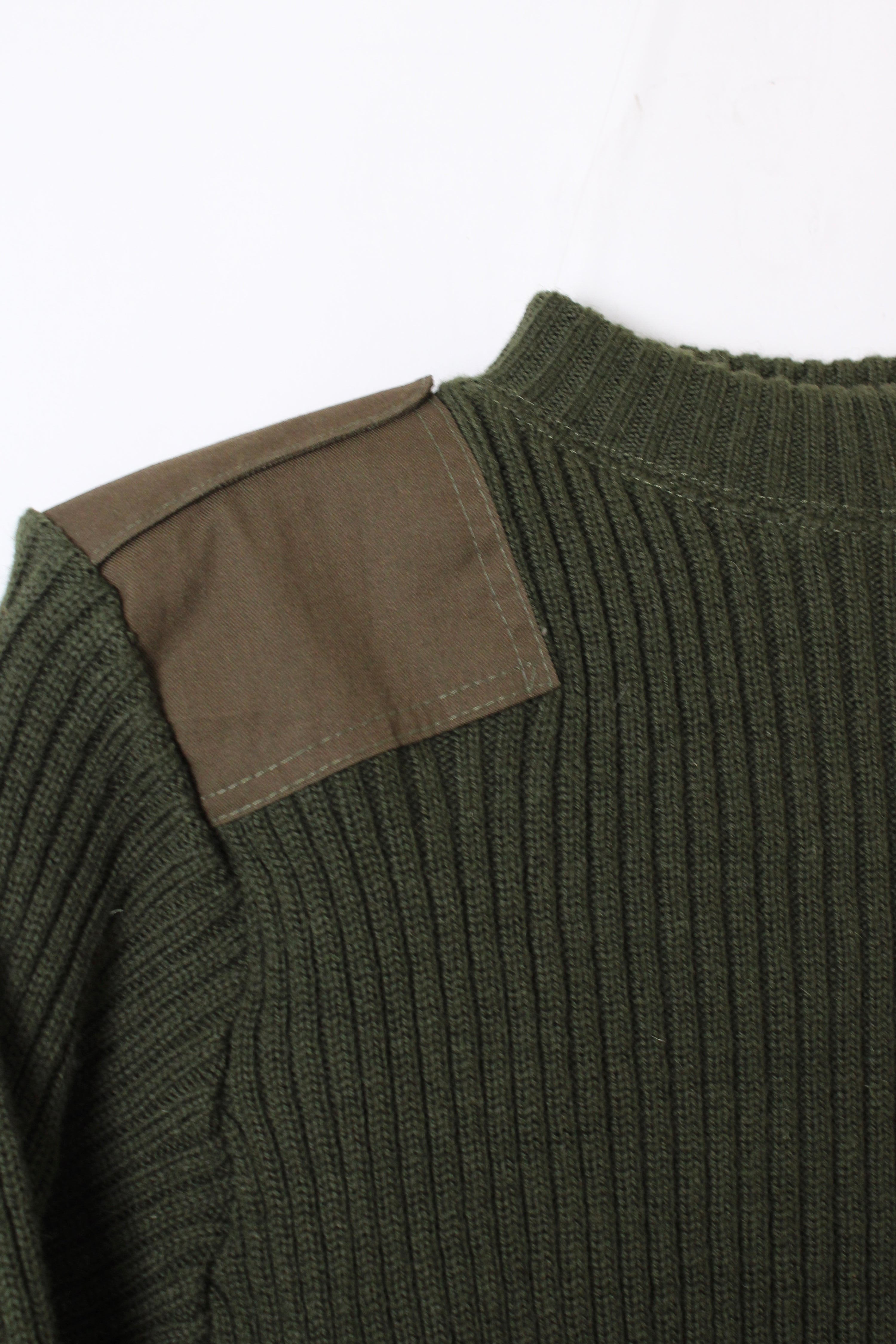US ARMY VINTAGE SWEATER OLIVE GREEN - M/L