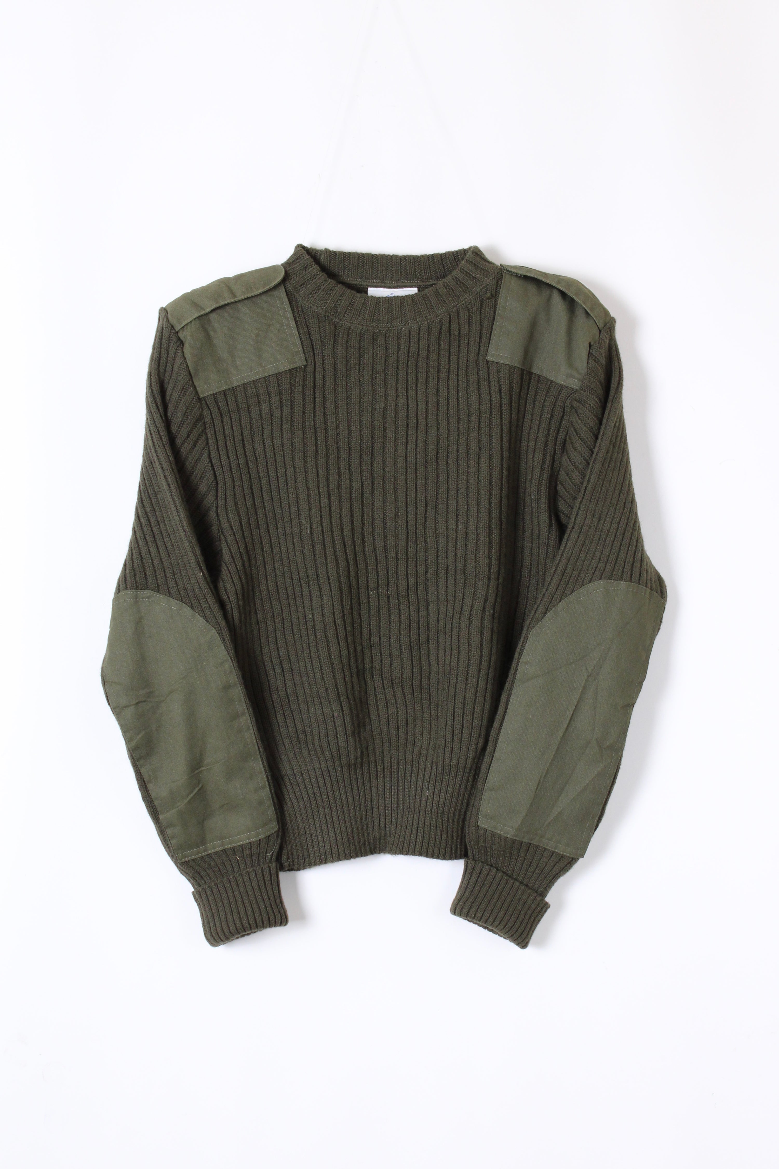 US ARMY VINTAGE SWEATER OLIVE GREEN - S/M