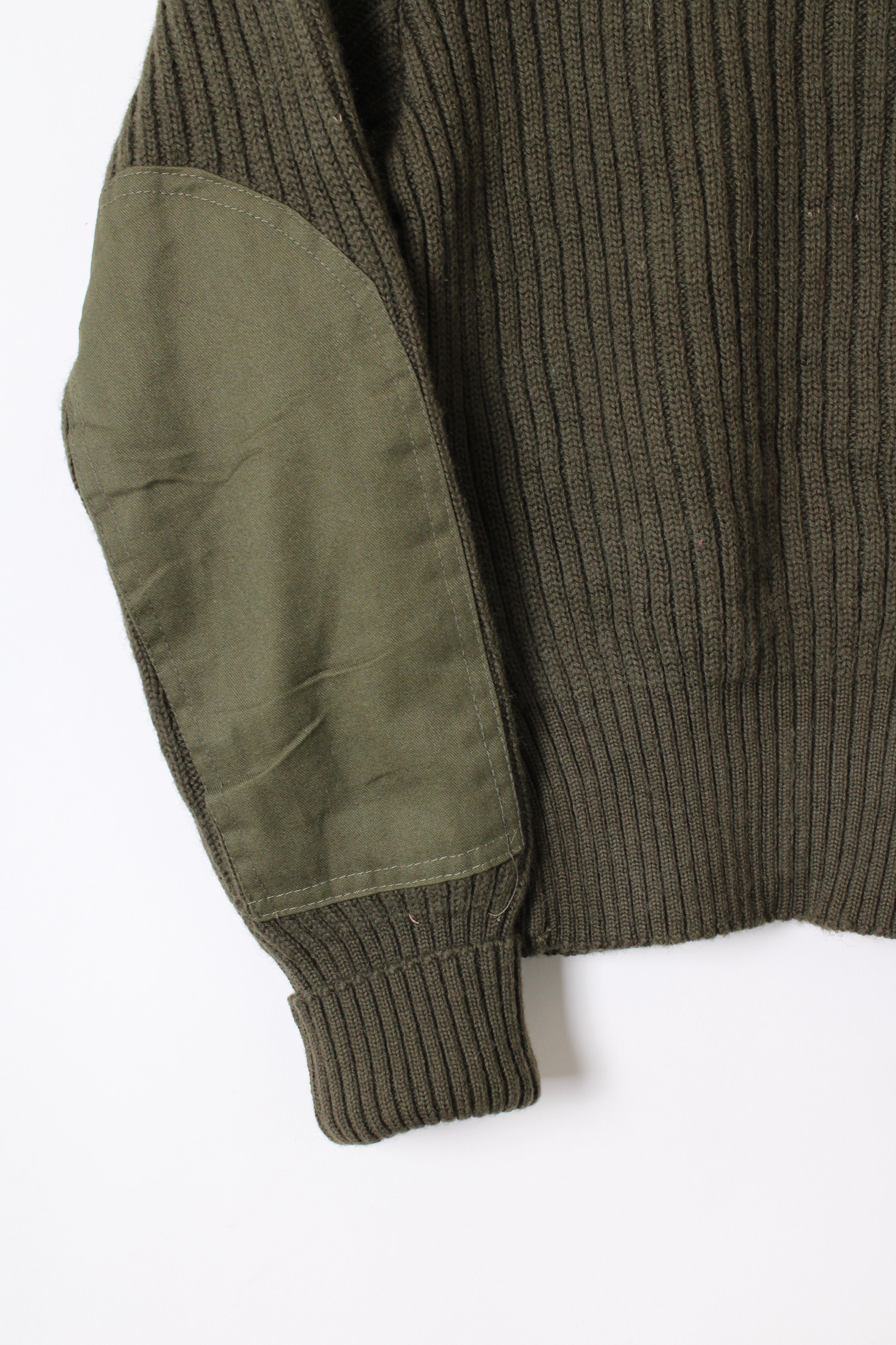 US ARMY VINTAGE SWEATER OLIVE GREEN - S/M