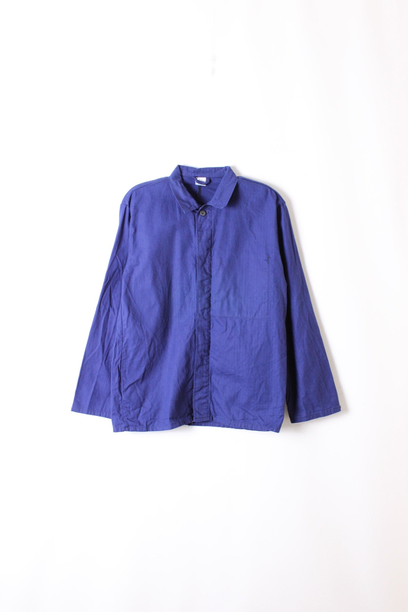 VINTAGE WORK SHIRT JACKET HBT BLEU DE TRAVAIL - M/L