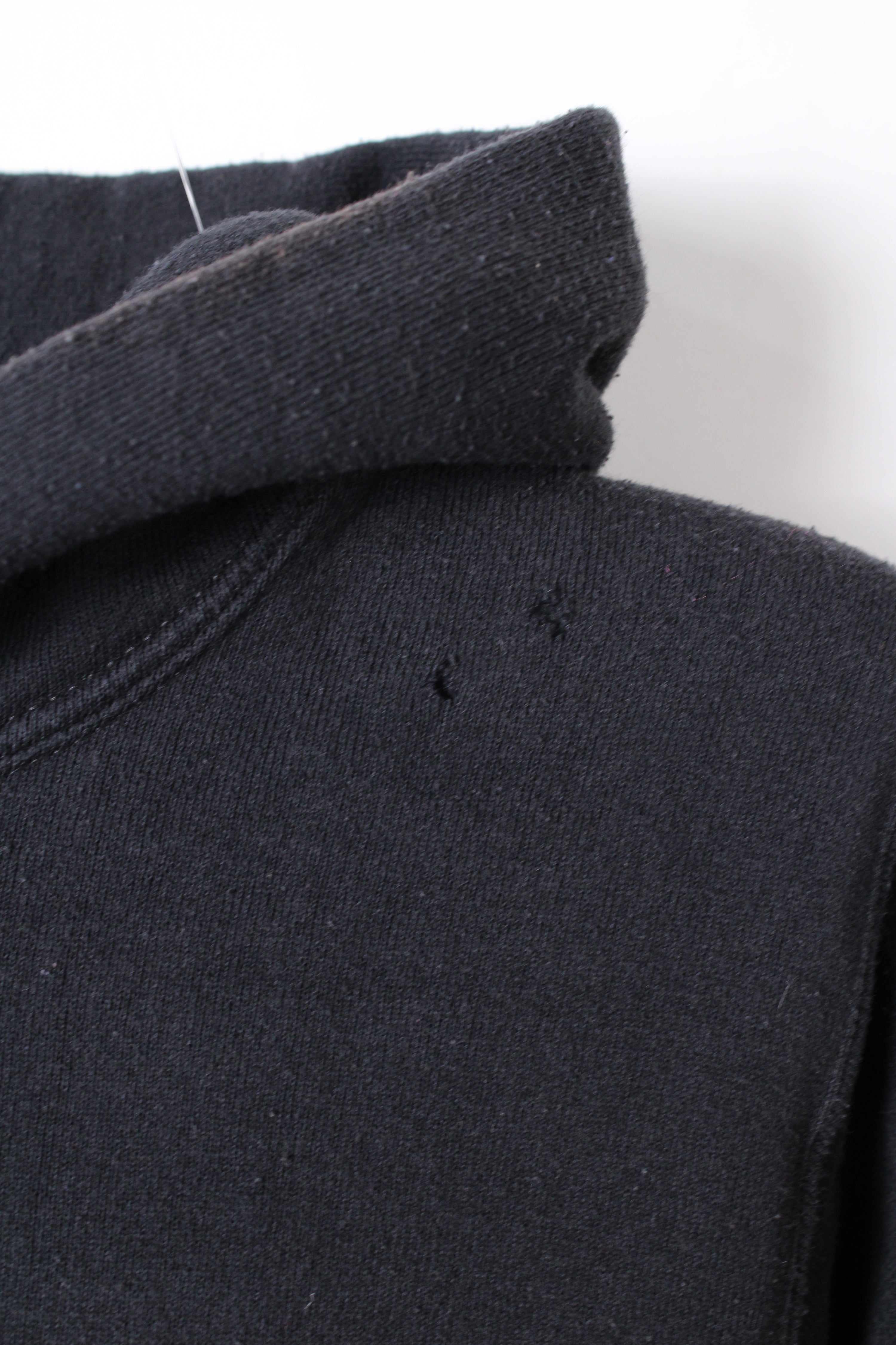 RUSSELL ATHLETIC VINTAGE HOODIE BLACK ALCOA - S