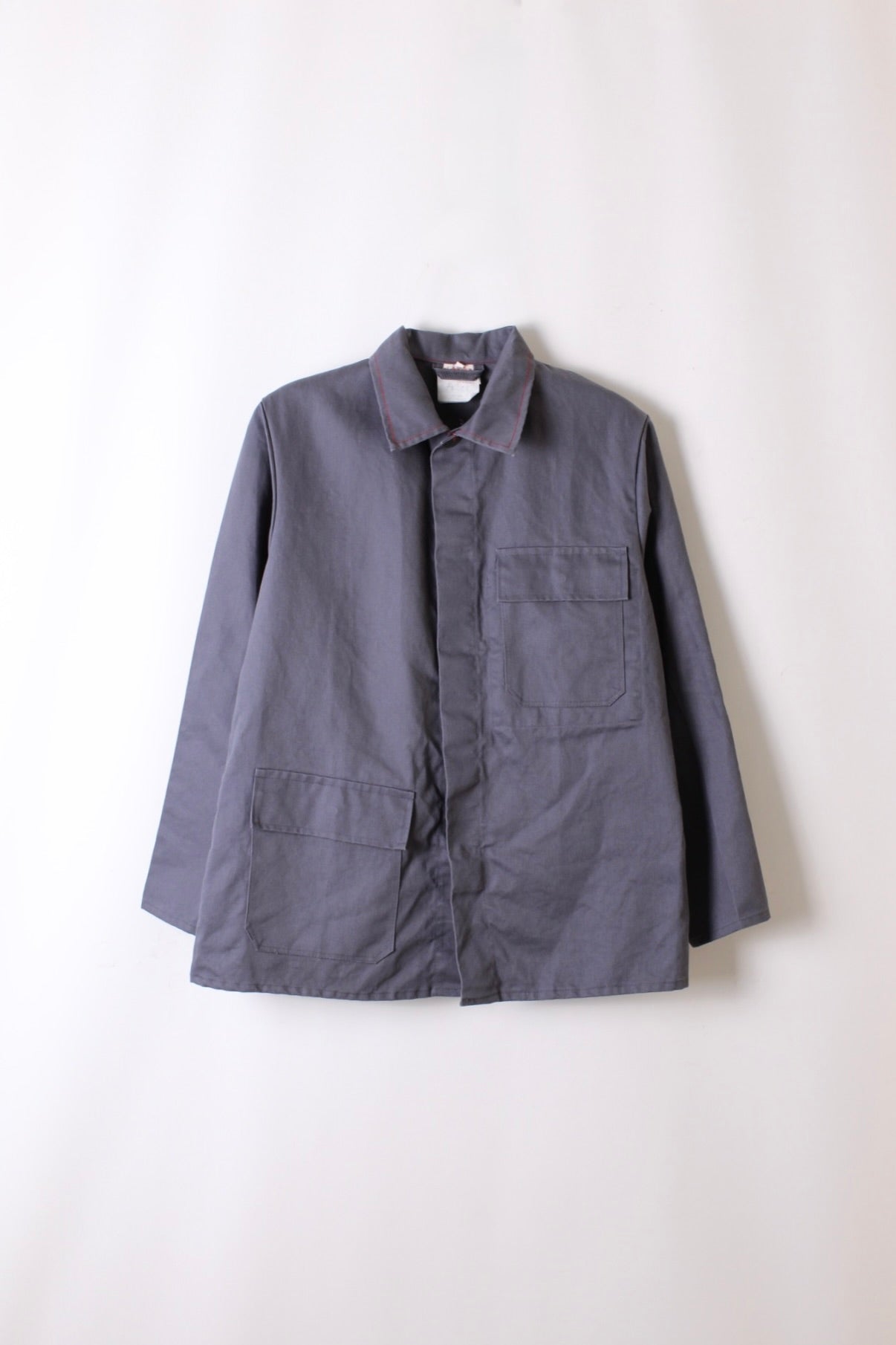 VINTAGE WORK CHORE JACKET GREY - M/L