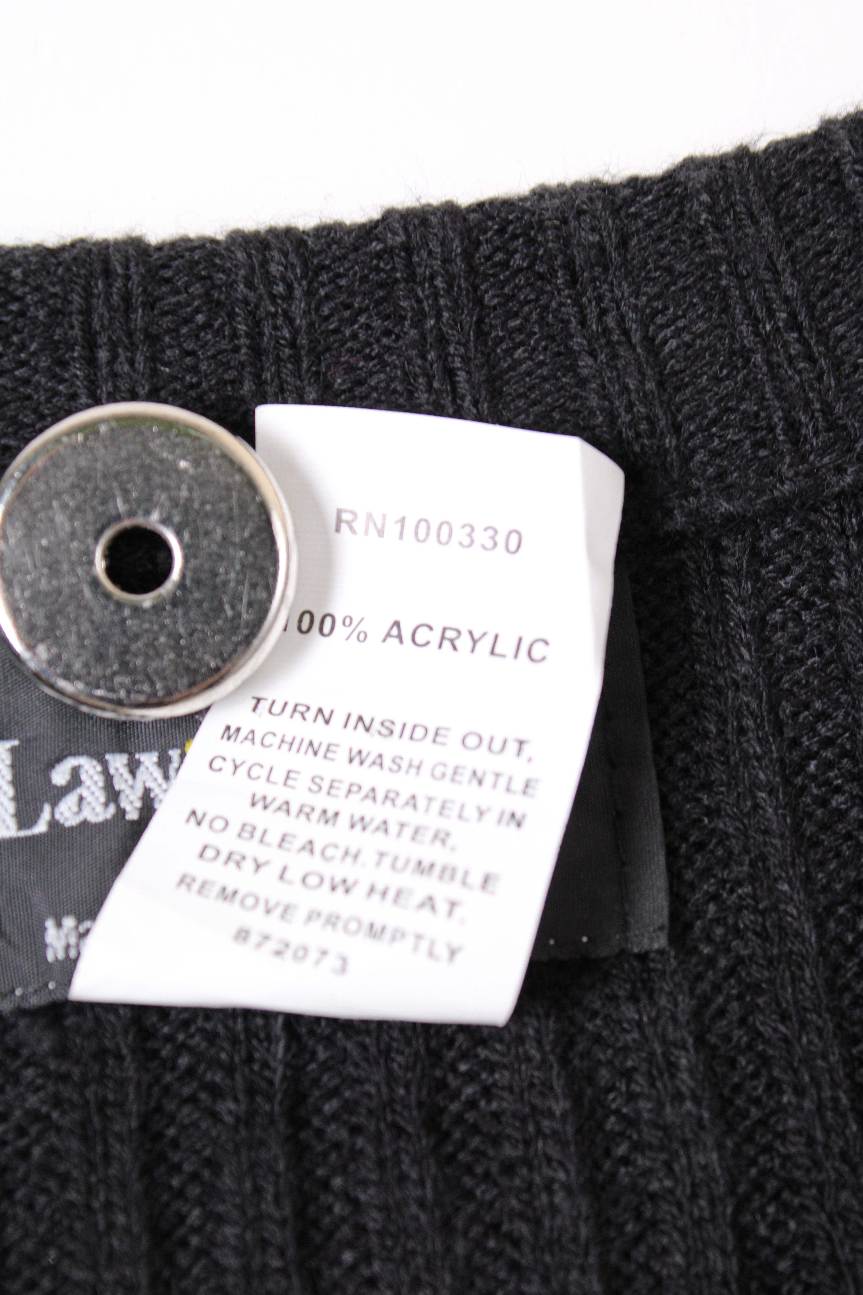 US ARMY VINTAGE SWEATER NAVY BLUE - XL