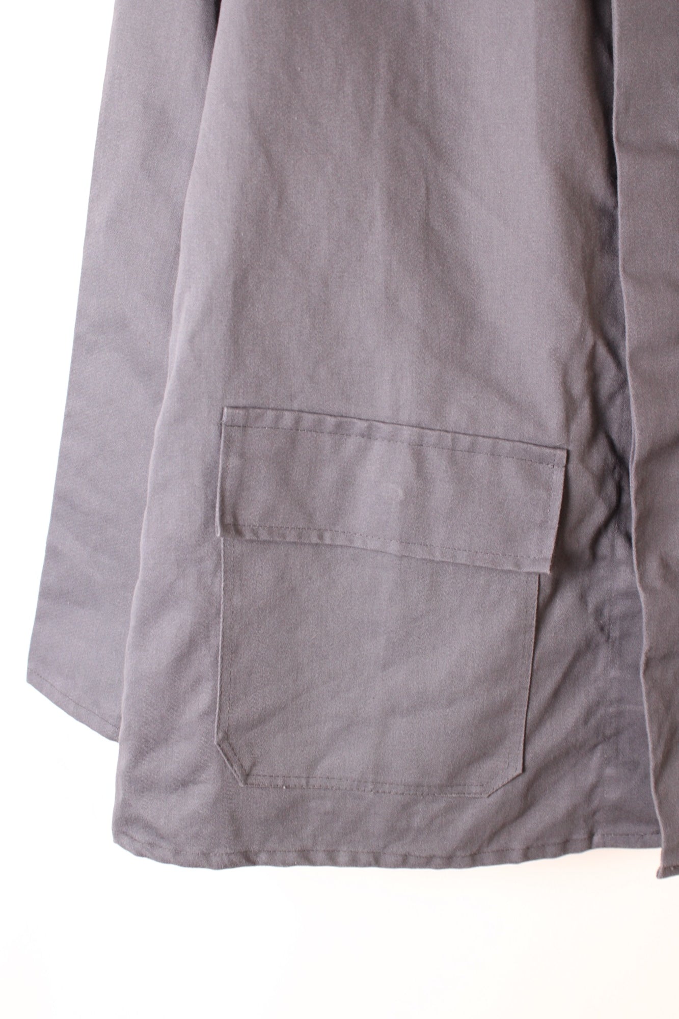 VINTAGE WORK CHORE JACKET GREY - M/L