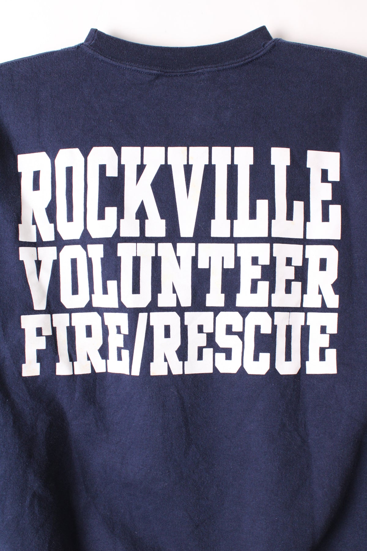 US FIREMAN VINTAGE SWEATSHIRT BLUE - M