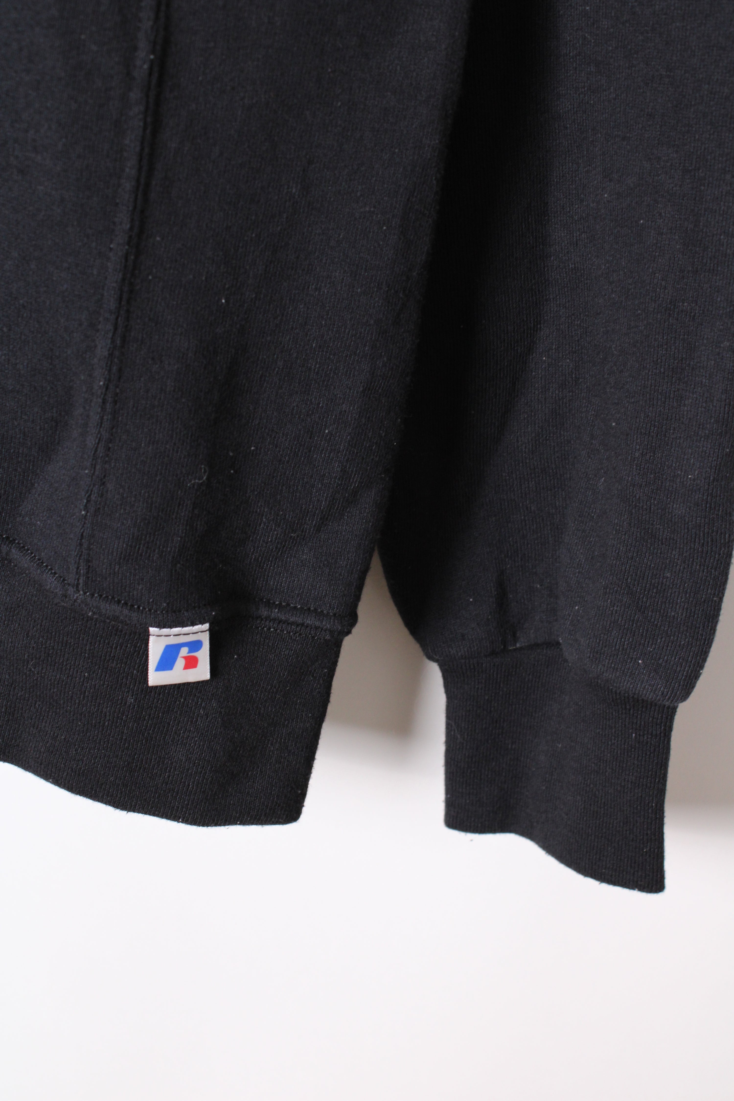 RUSSELL ATHLETIC VINTAGE CREWNECK BLACK BEEDIE  - M