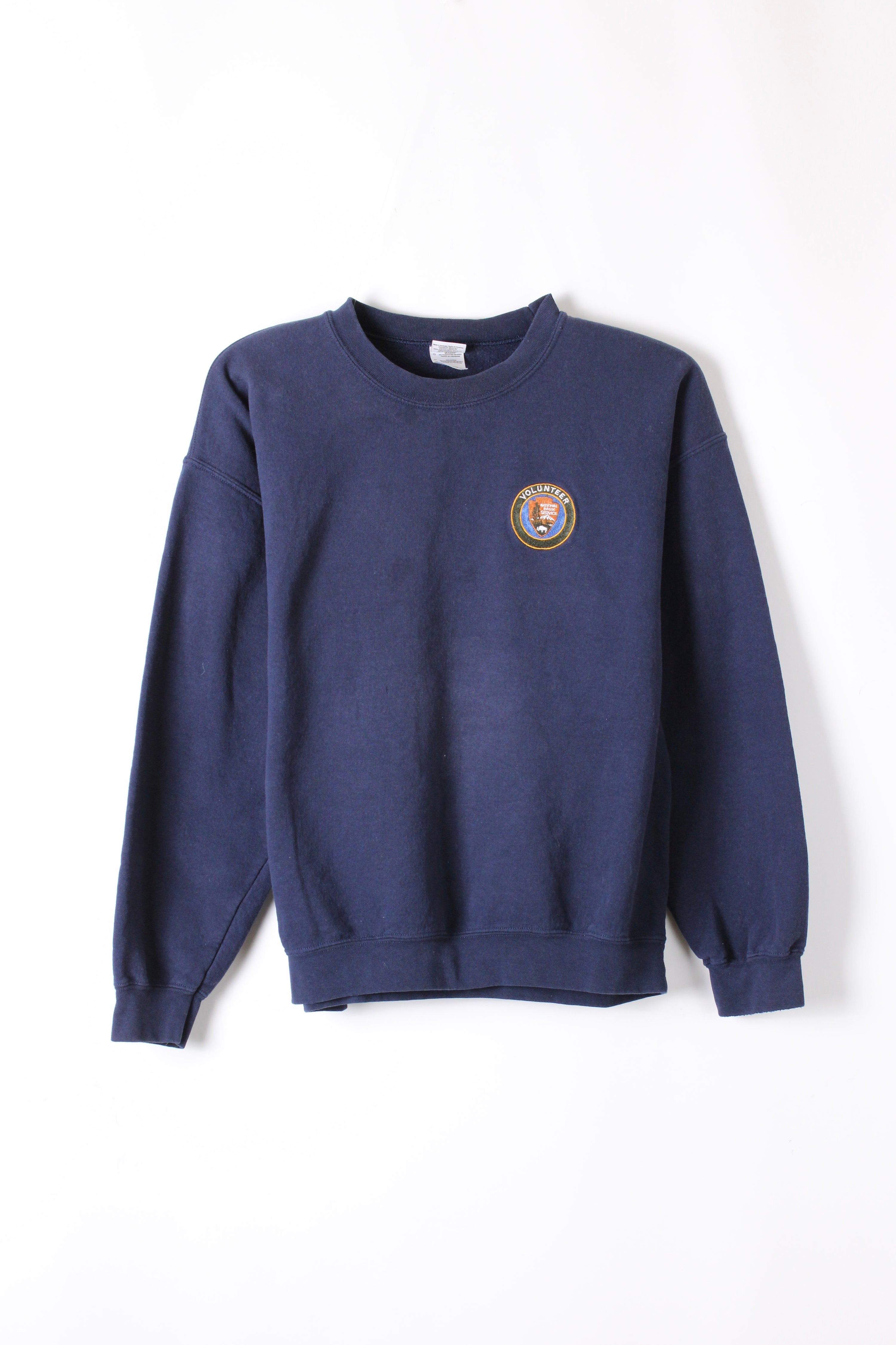USA NATIONAL PARK SERVICE VINTAGE SWEATSHIRT BLUE - L