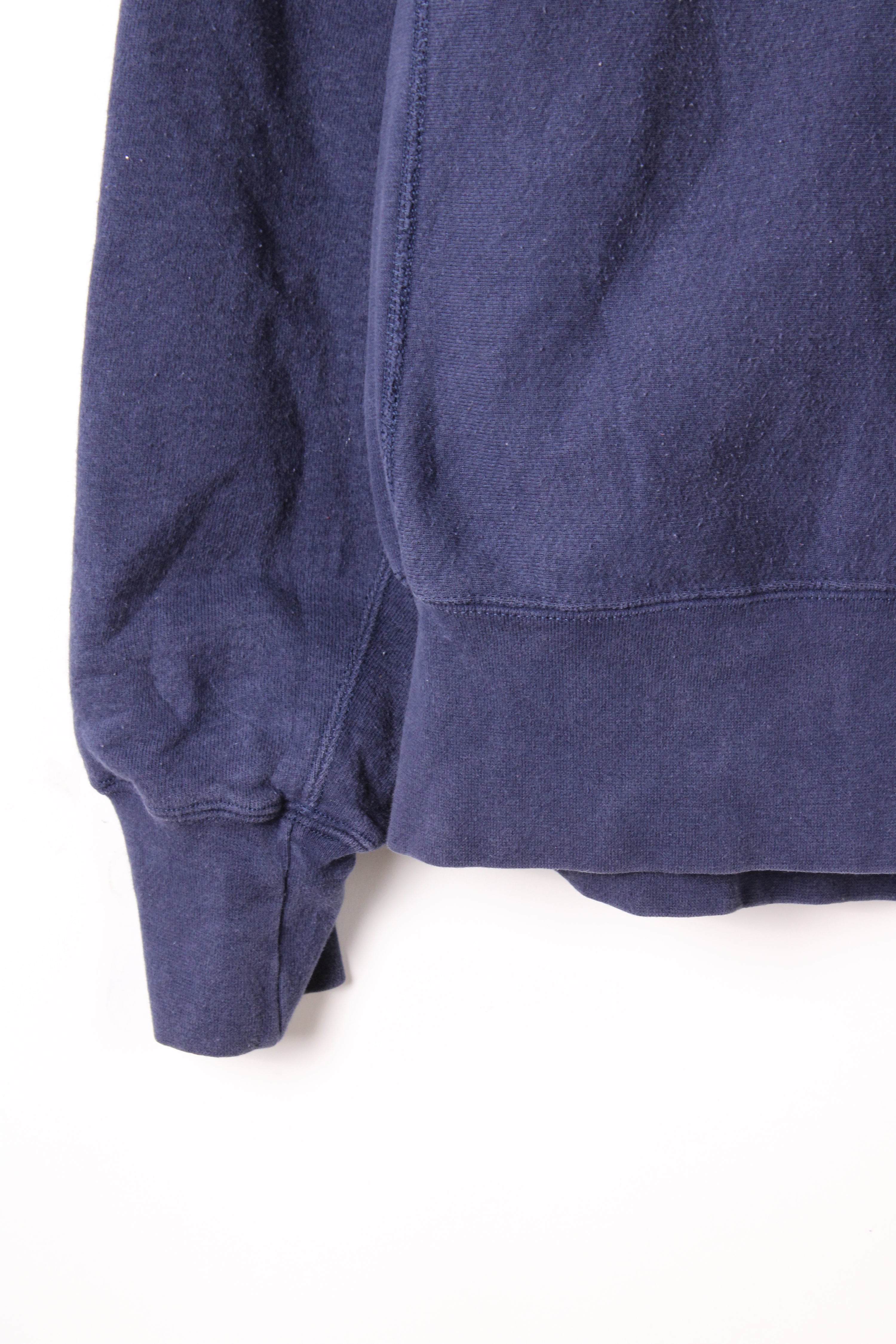 LEE US FIREMAN VINTAGE SWEATSHIRT BLUE MADE IN USA - XL