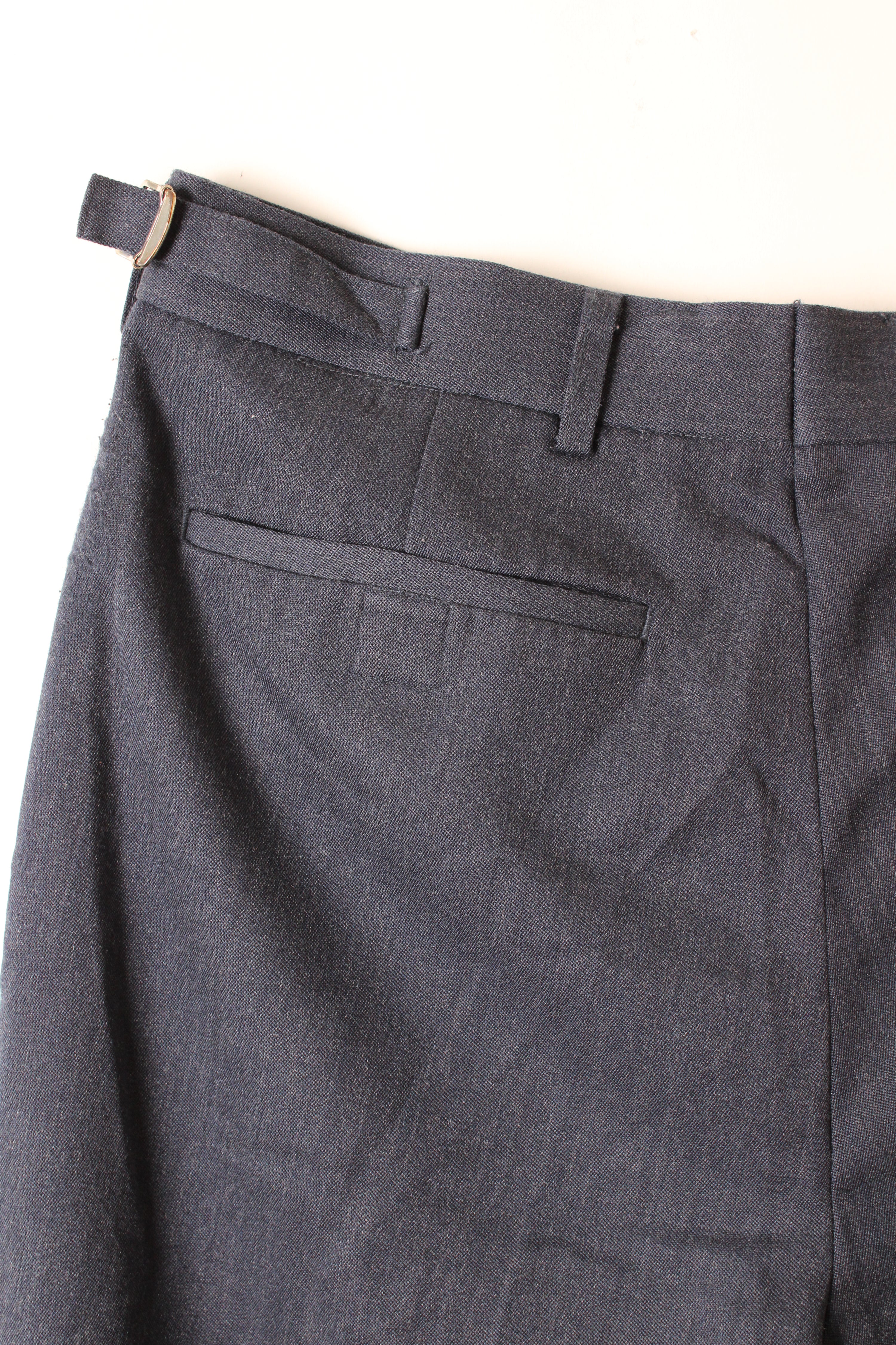 BRITISH AIR FORCE WOOL TAILOR PANTS BLUE