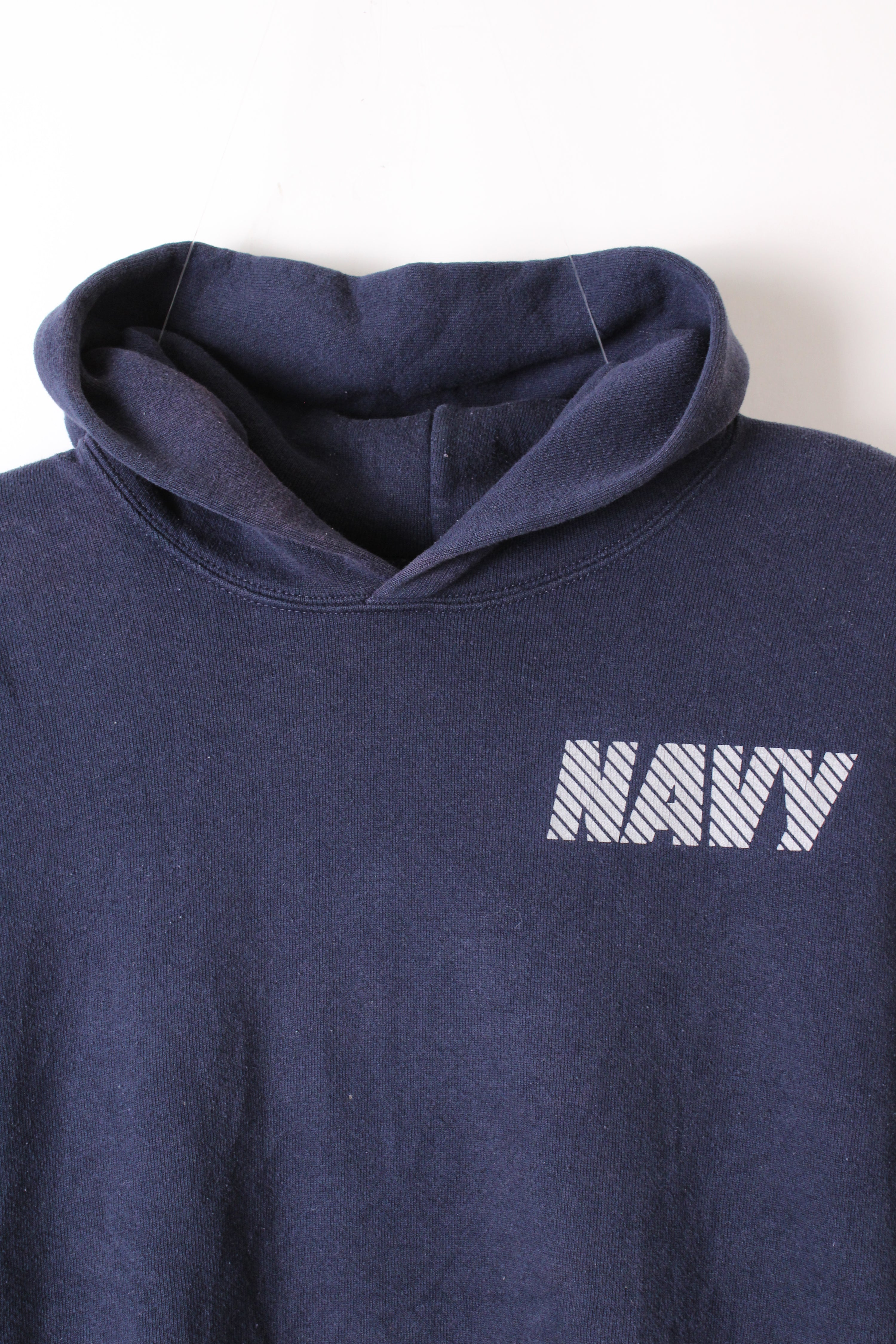 US NAVY VINTAGE HOODIE BLUE - M