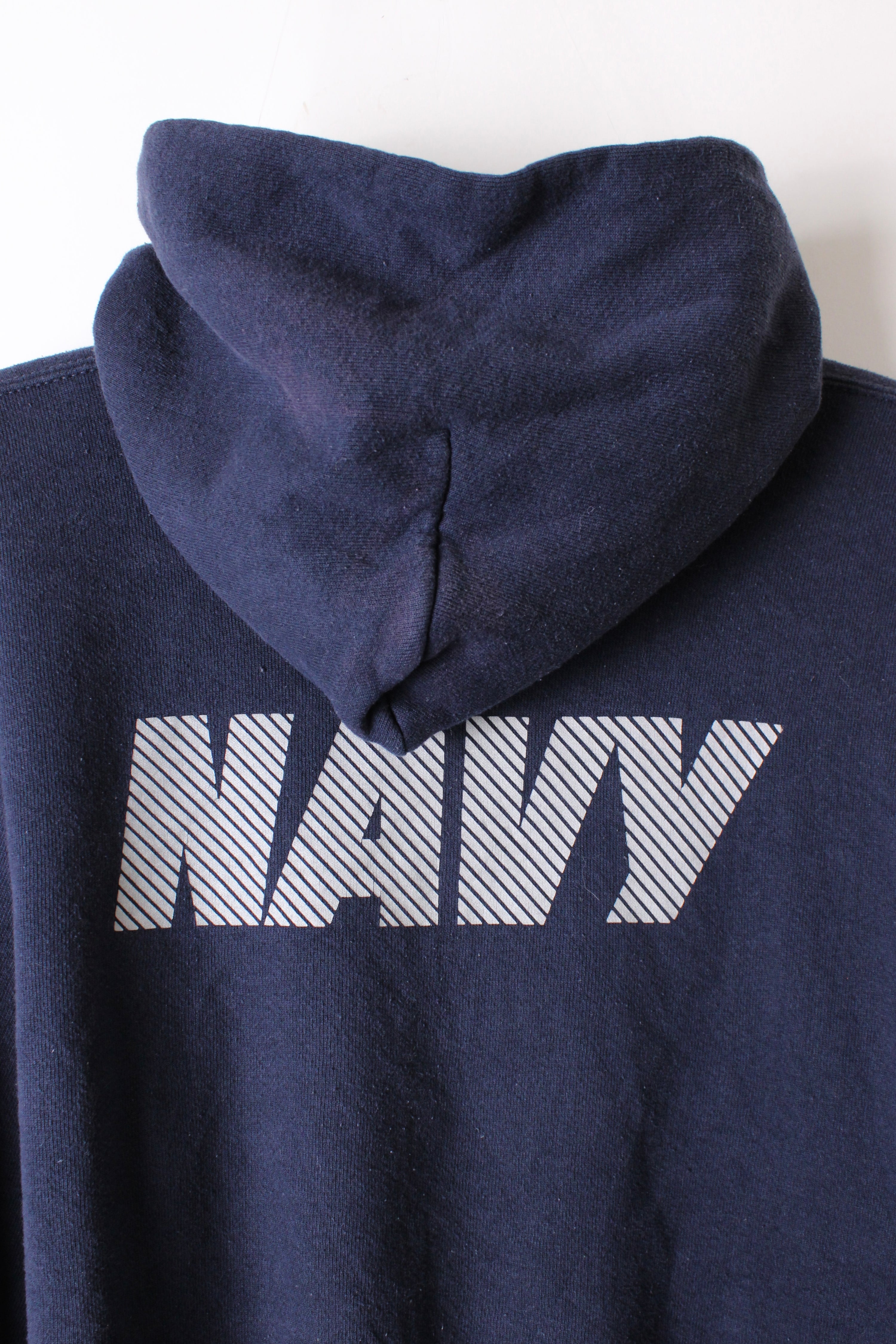 US NAVY VINTAGE HOODIE BLUE - M