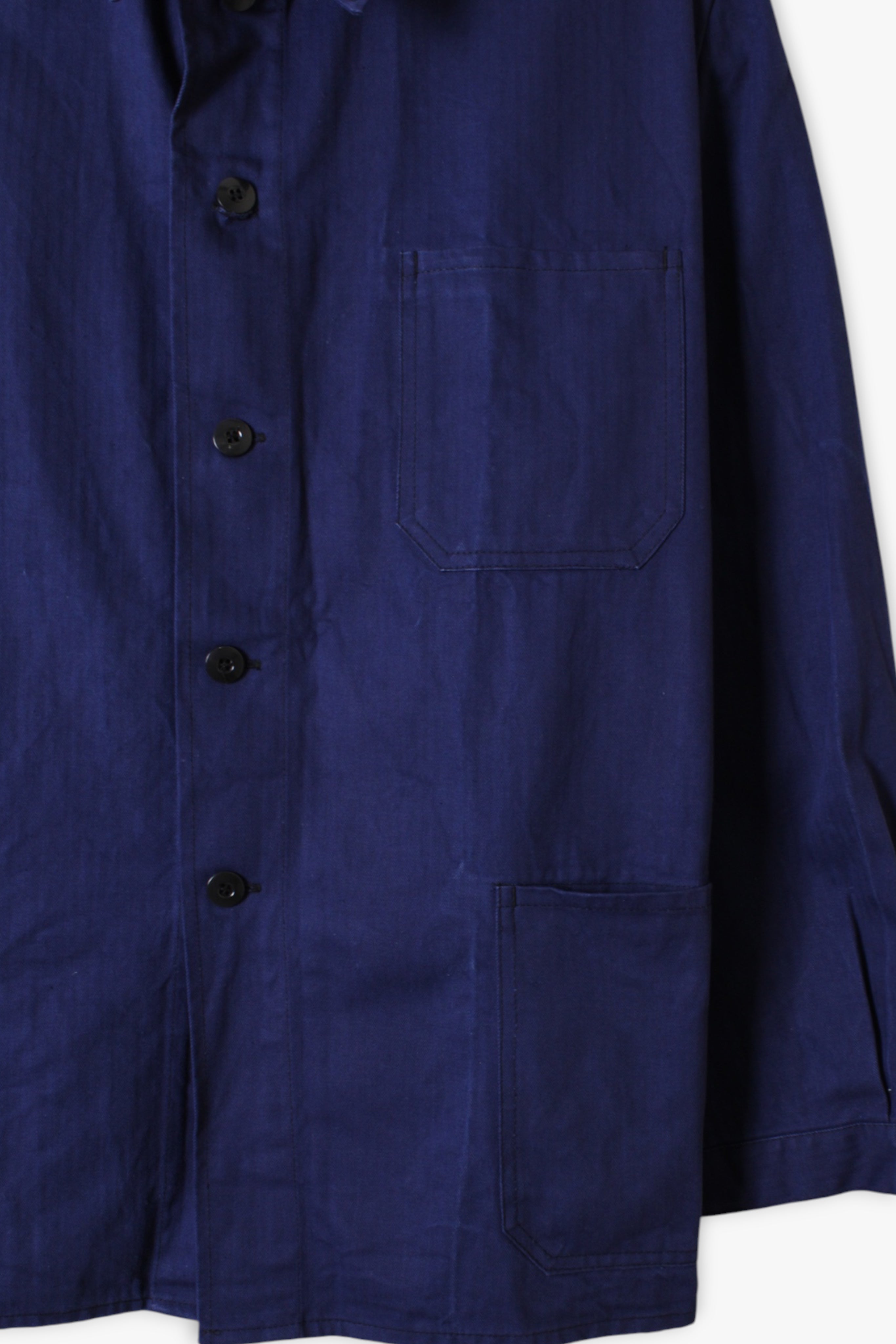 VINTAGE WORK CHORE JACKET HBT BLEU DE TRAVAIL