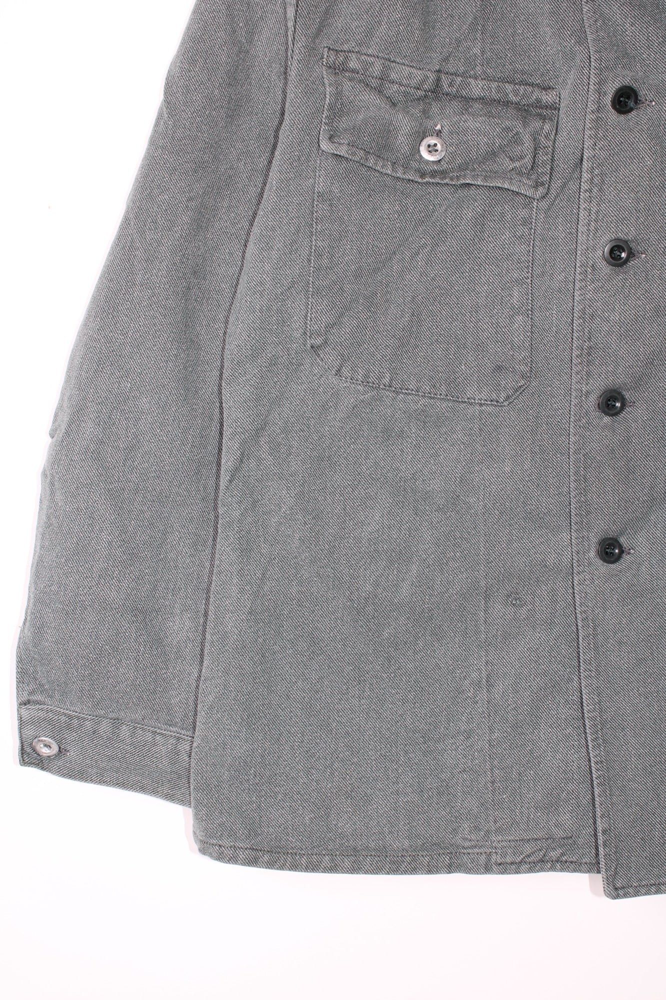 VINTAGE SWISS ARMY DENIM WORK JACKET - S/M