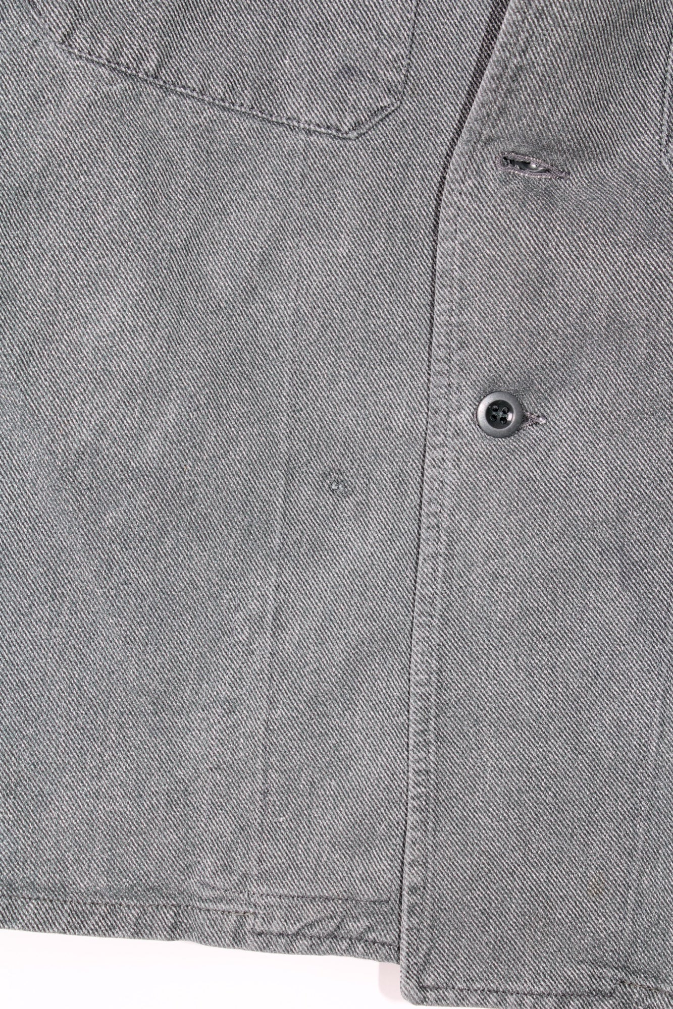 VINTAGE SWISS ARMY DENIM WORK JACKET - S/M
