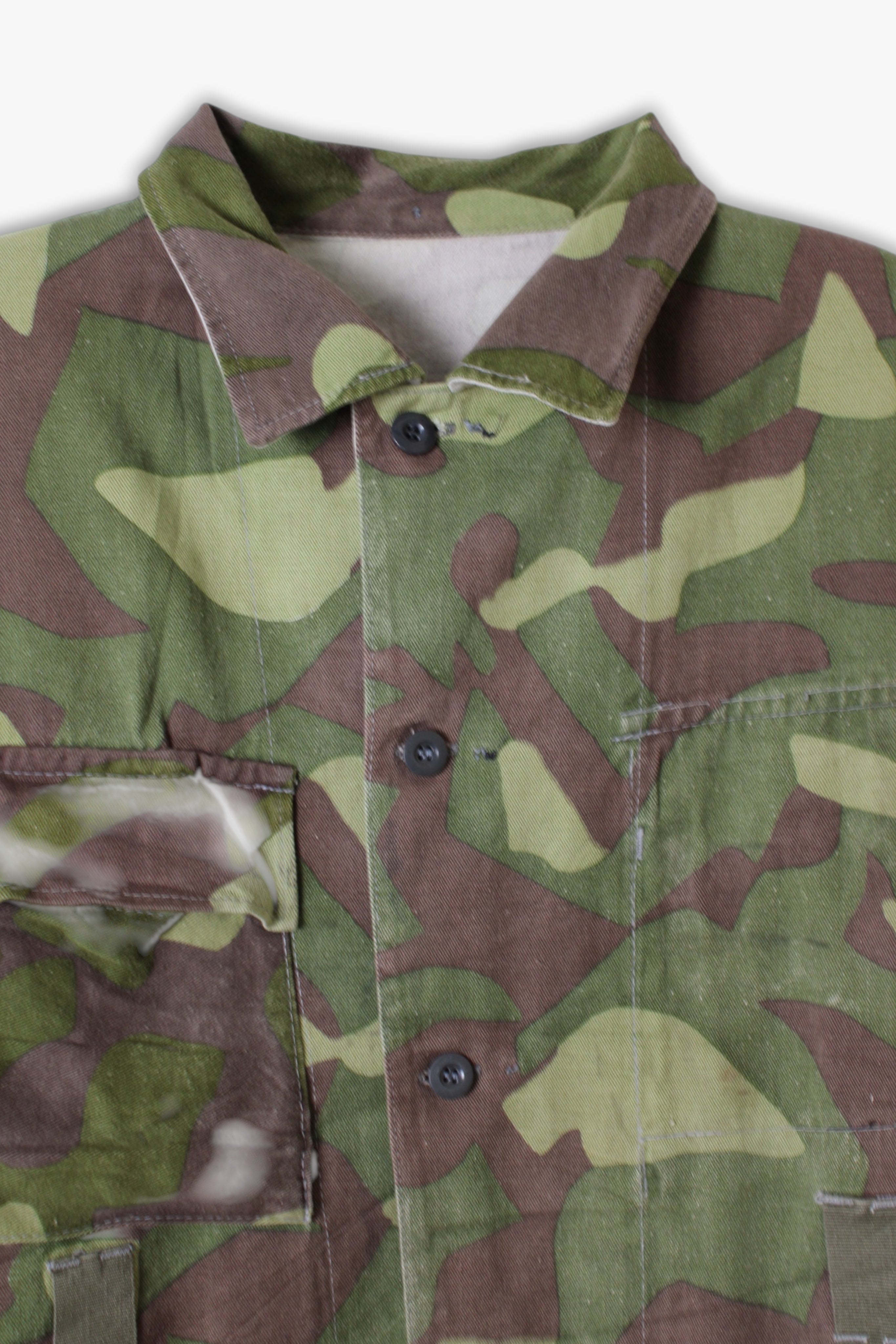 VINTAGE FINNISH ARMY M-62 REVERSIBLE FIELD JACKET