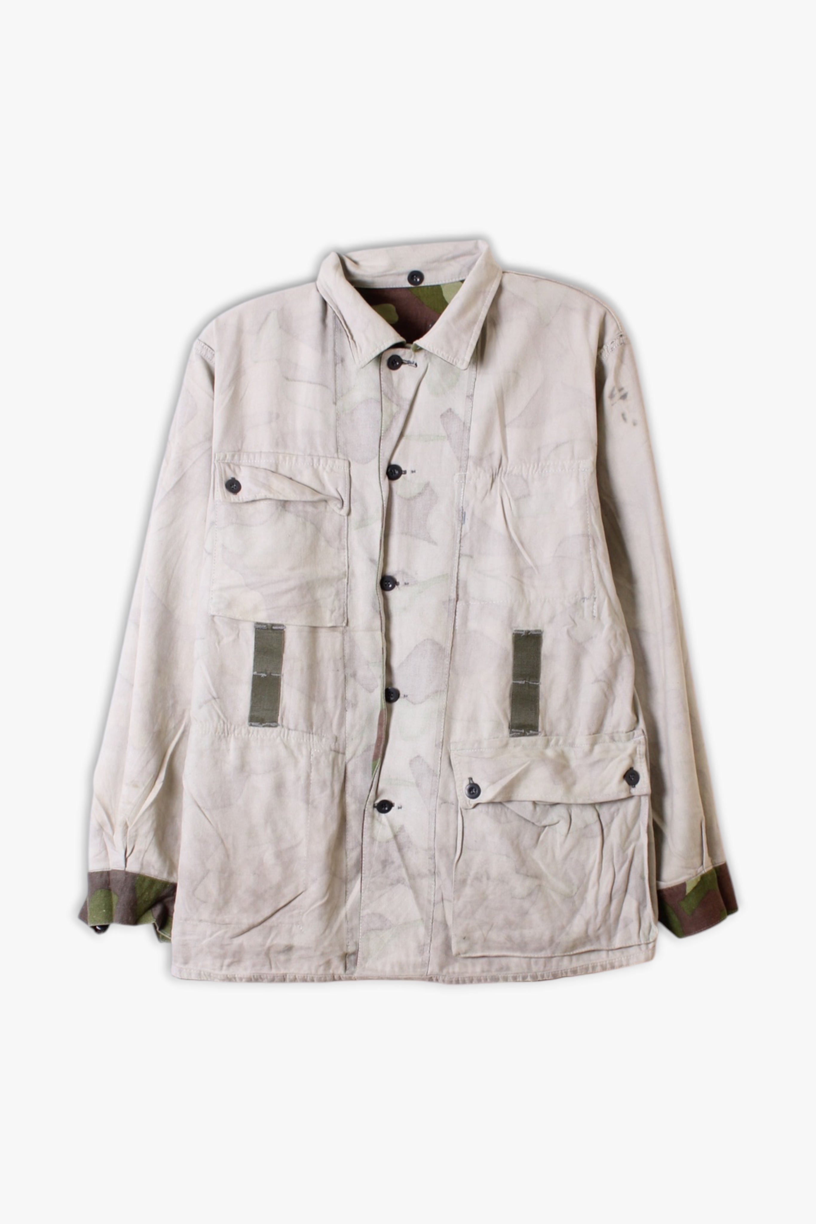 VINTAGE FINNISH ARMY M-62 REVERSIBLE FIELD JACKET