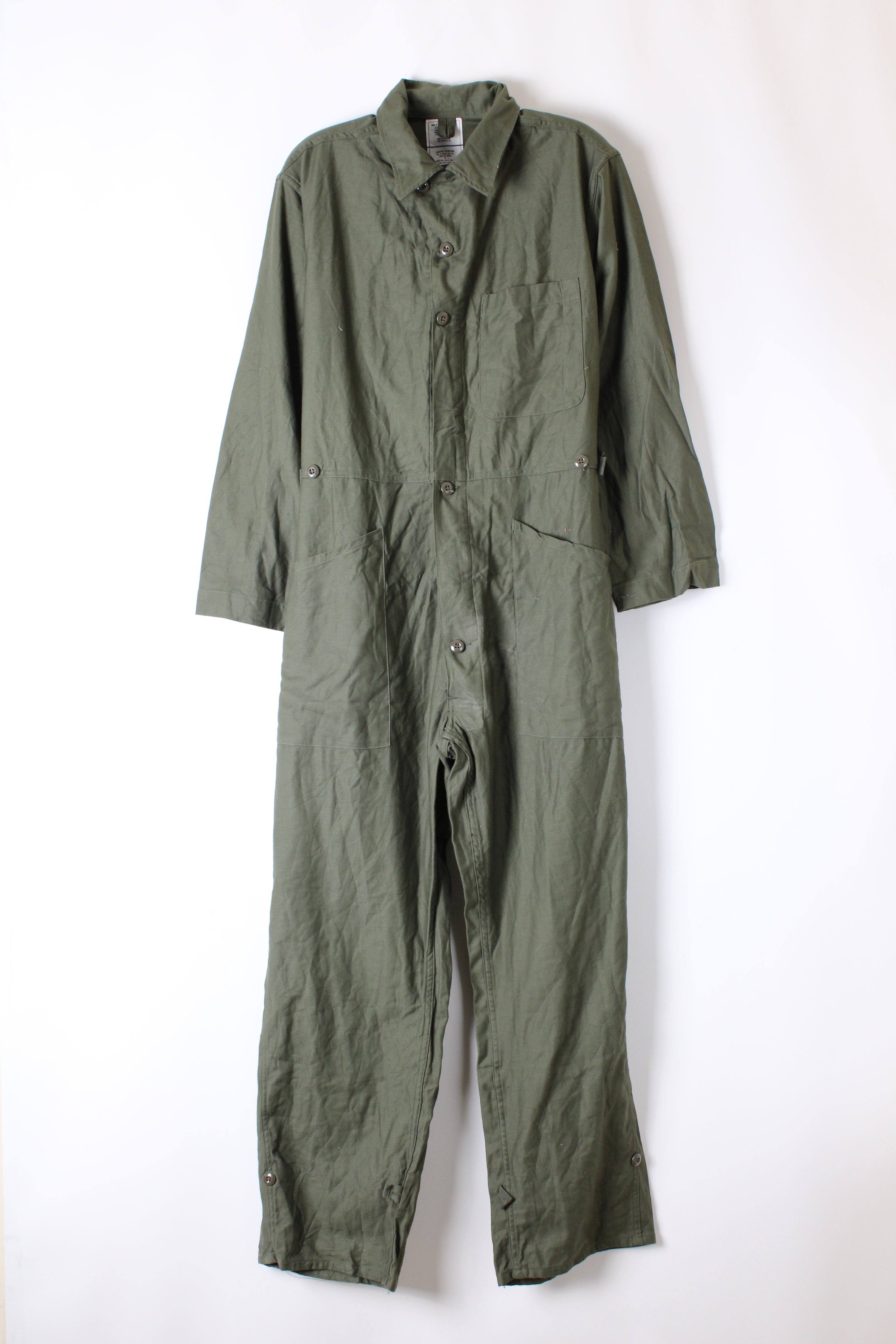 VINTAGE US NAVY COVERALL OG 107 TYPE 1 - L