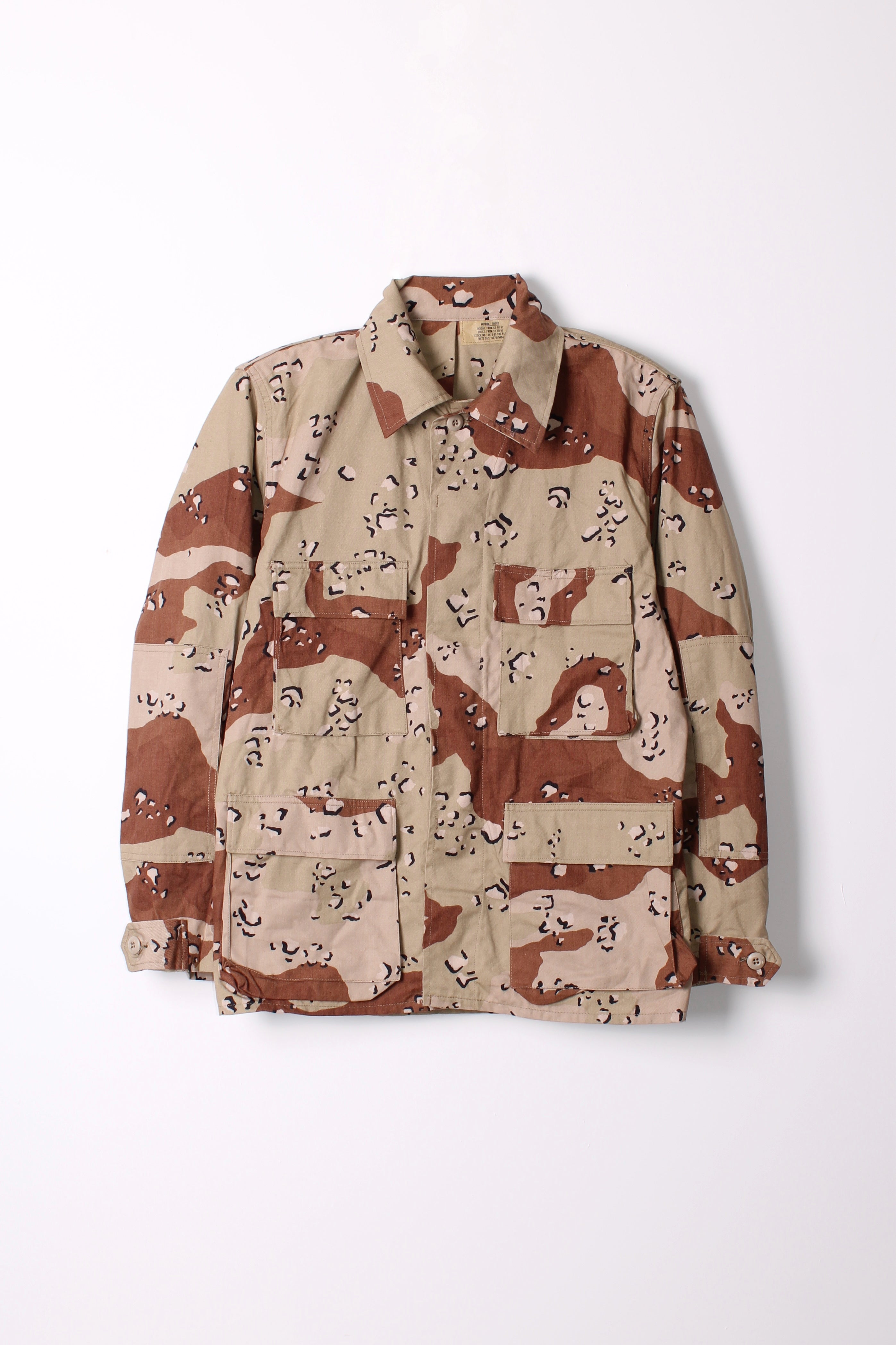 FIELD JACKET BDU US ARMY DESERT CAMO 6 COLORS CHOCOLATE CHIP - M SHORT