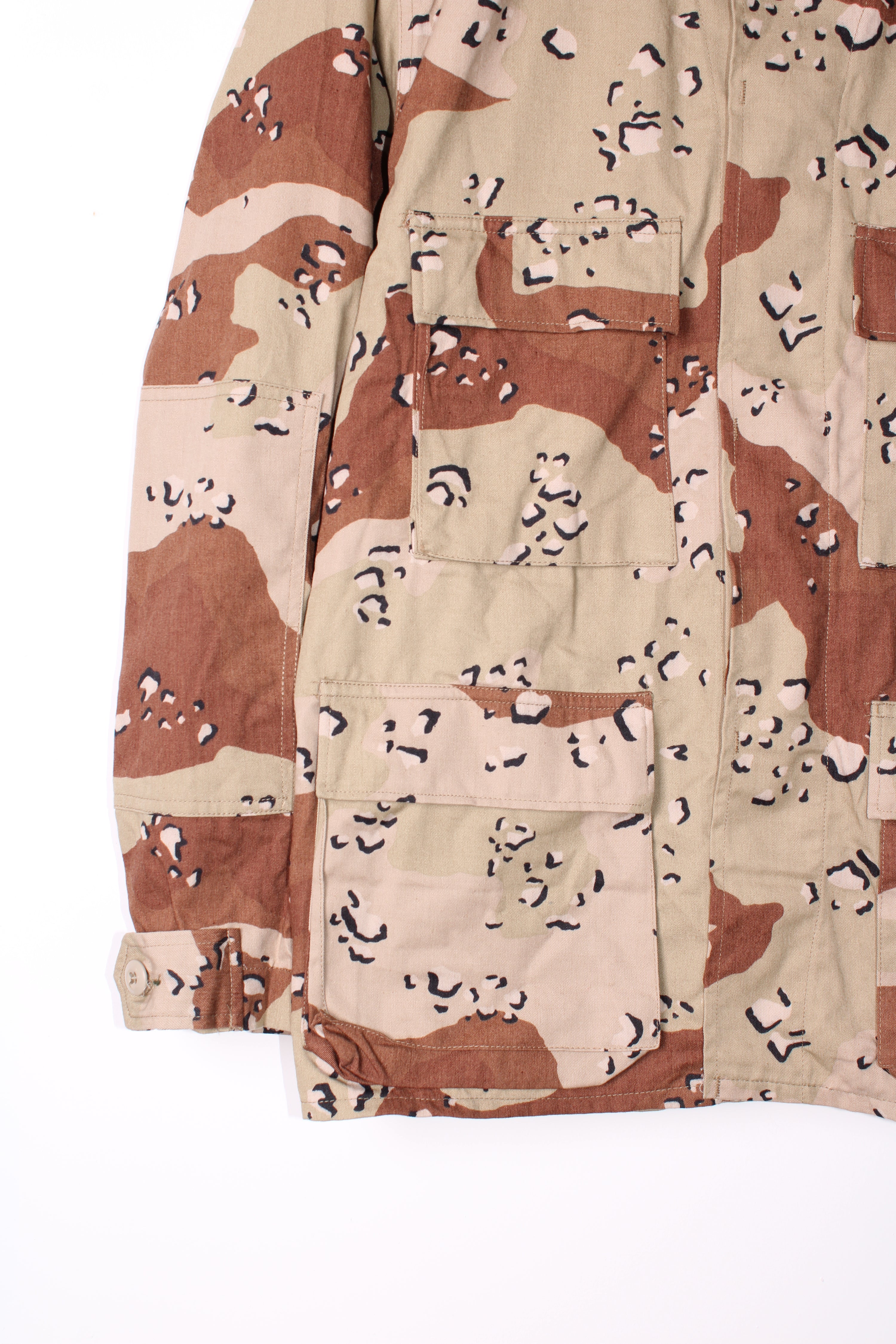 FIELD JACKET BDU US ARMY DESERT CAMO 6 COLORS CHOCOLATE CHIP - M SHORT