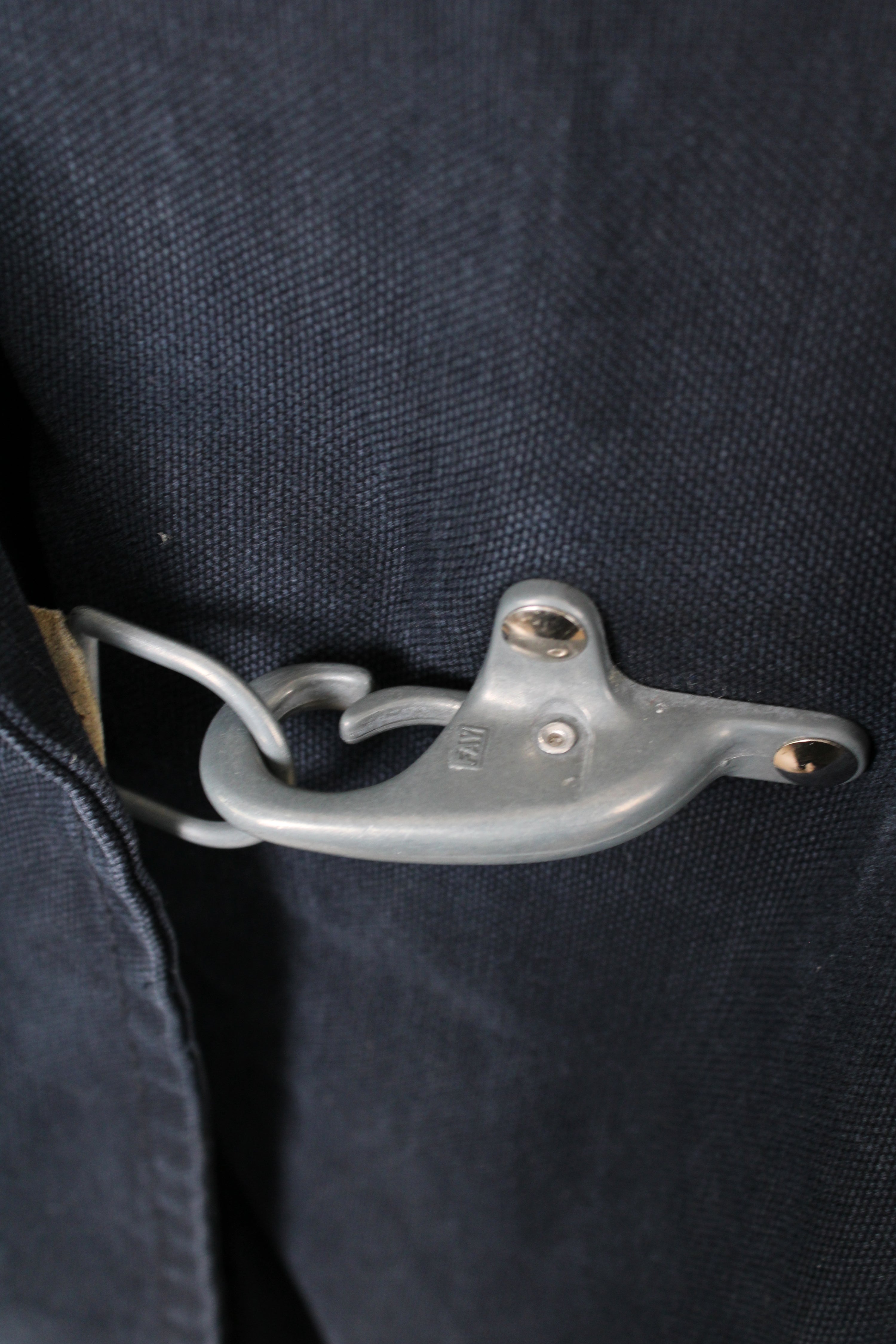 FAY 4 GANCI CANVAS FIREMAN JACKET BLUE - XXL