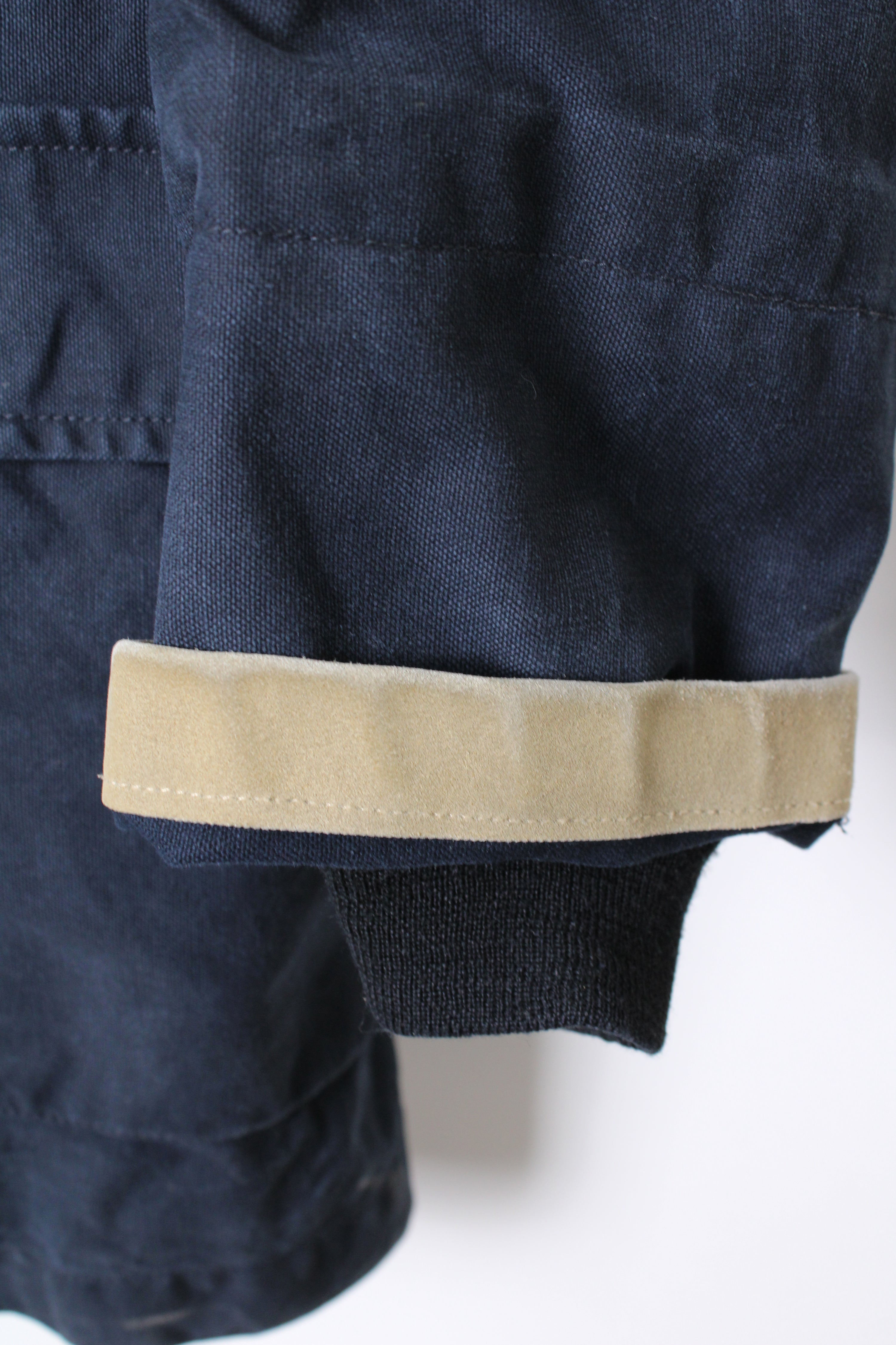 FAY 4 GANCI CANVAS FIREMAN JACKET BLUE - XXL