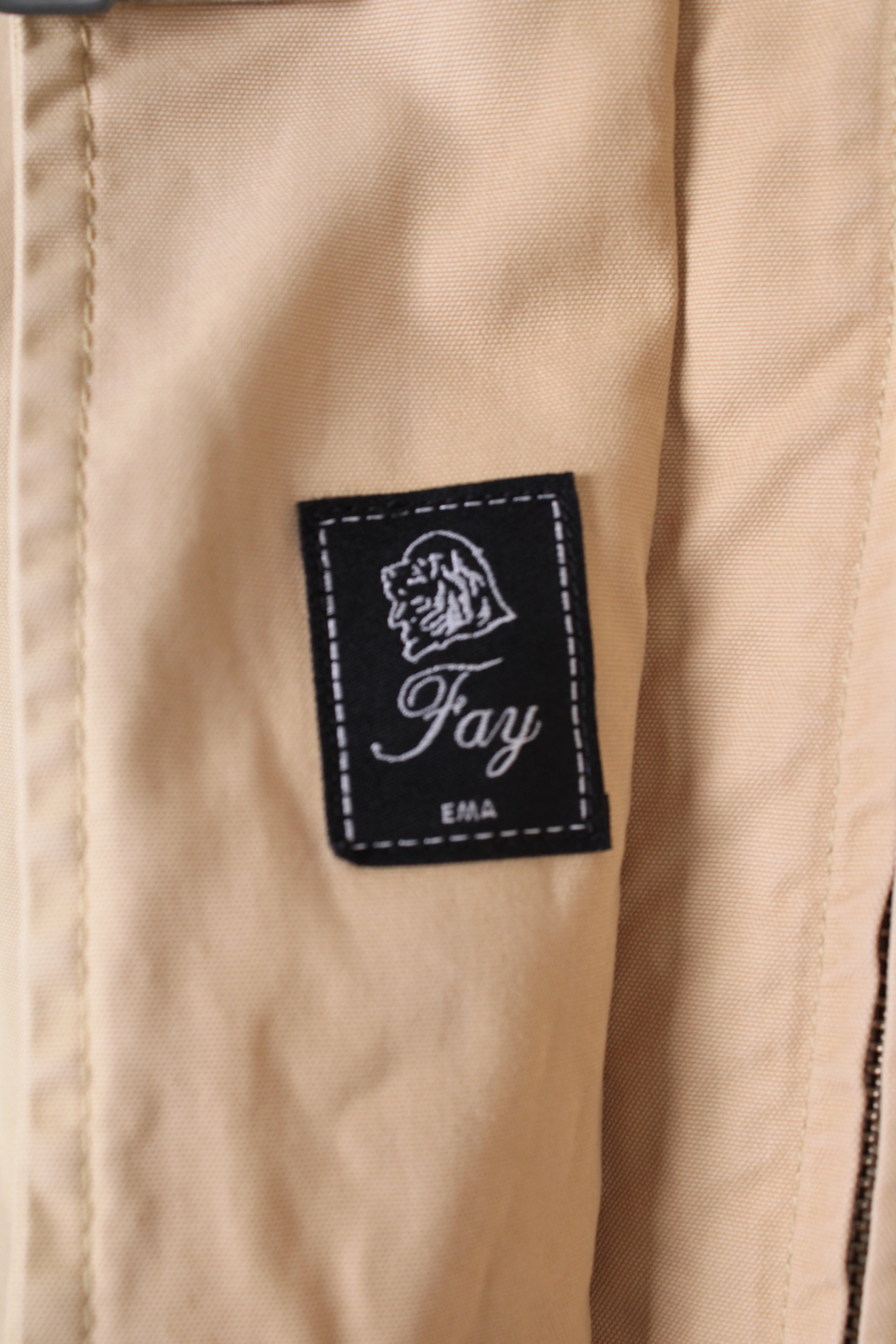 FAY FIREMAN JACKET 3 GANCI BEIGE - S/M