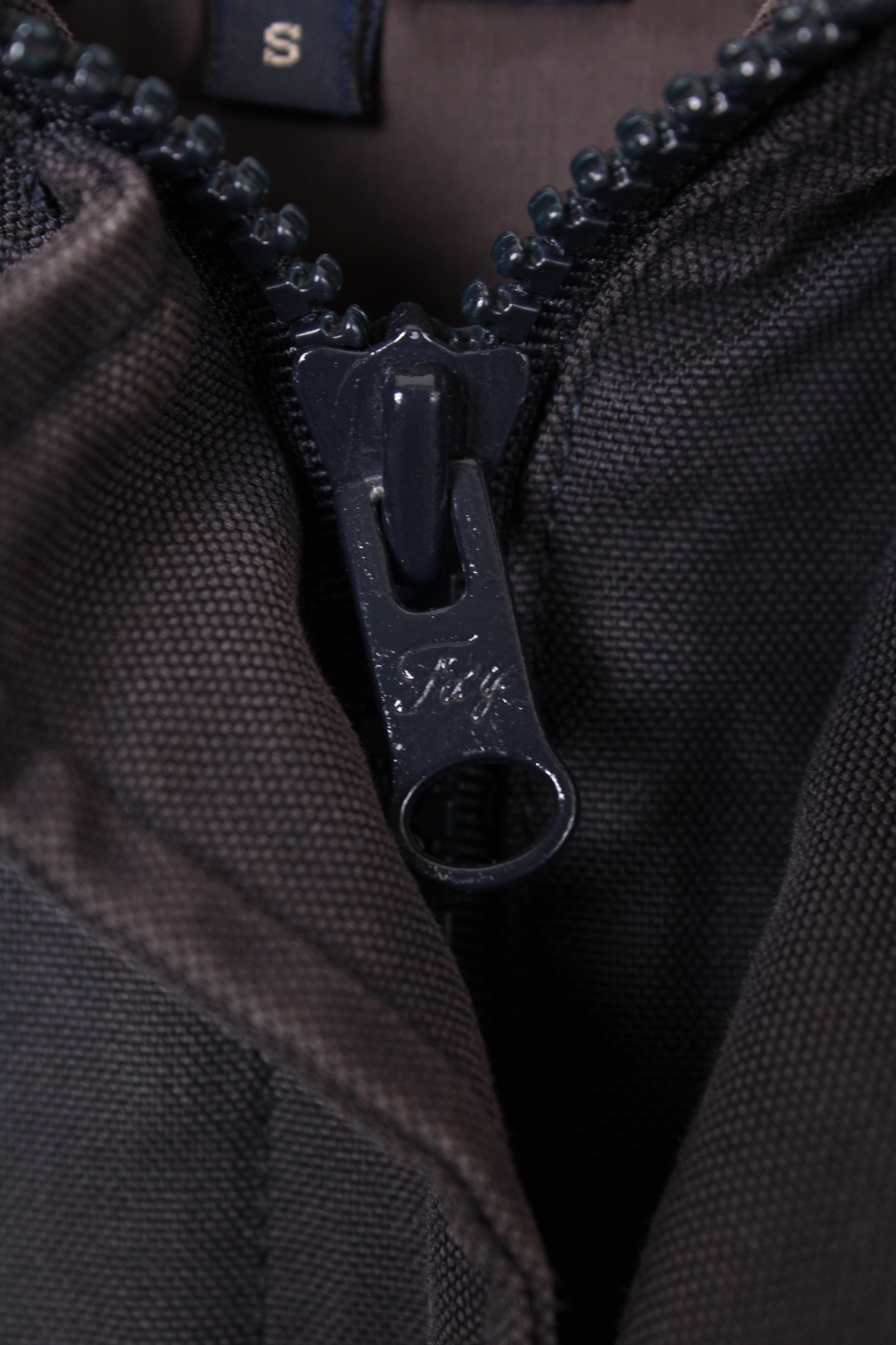 FAY FIREMAN JACKET 4 GANCI LONG COAT GREY - M/L