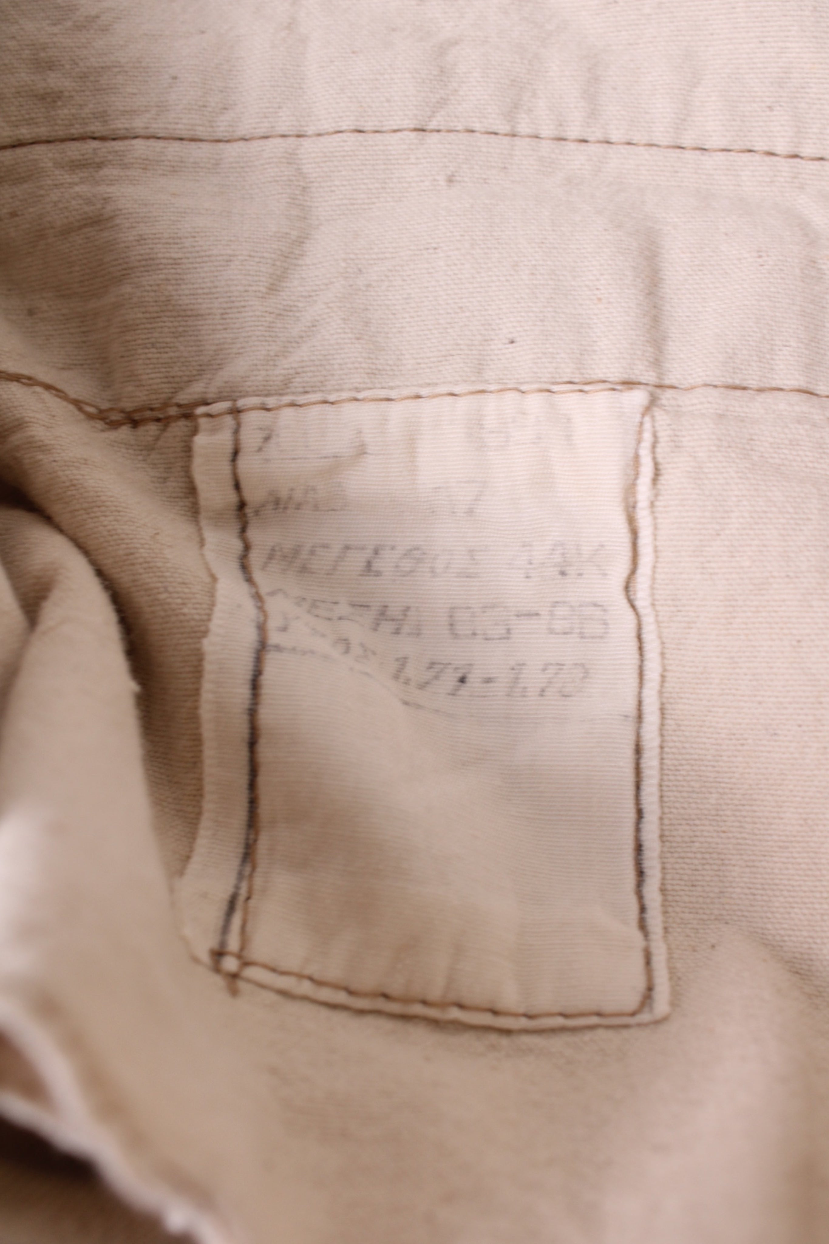 VINTAGE GREEK ARMY CHINO PANTS BEIGE