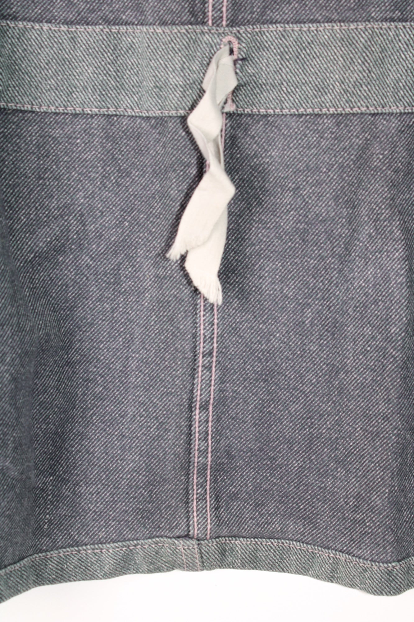 VINTAGE SWISS ARMY DENIM WORK JACKET - S