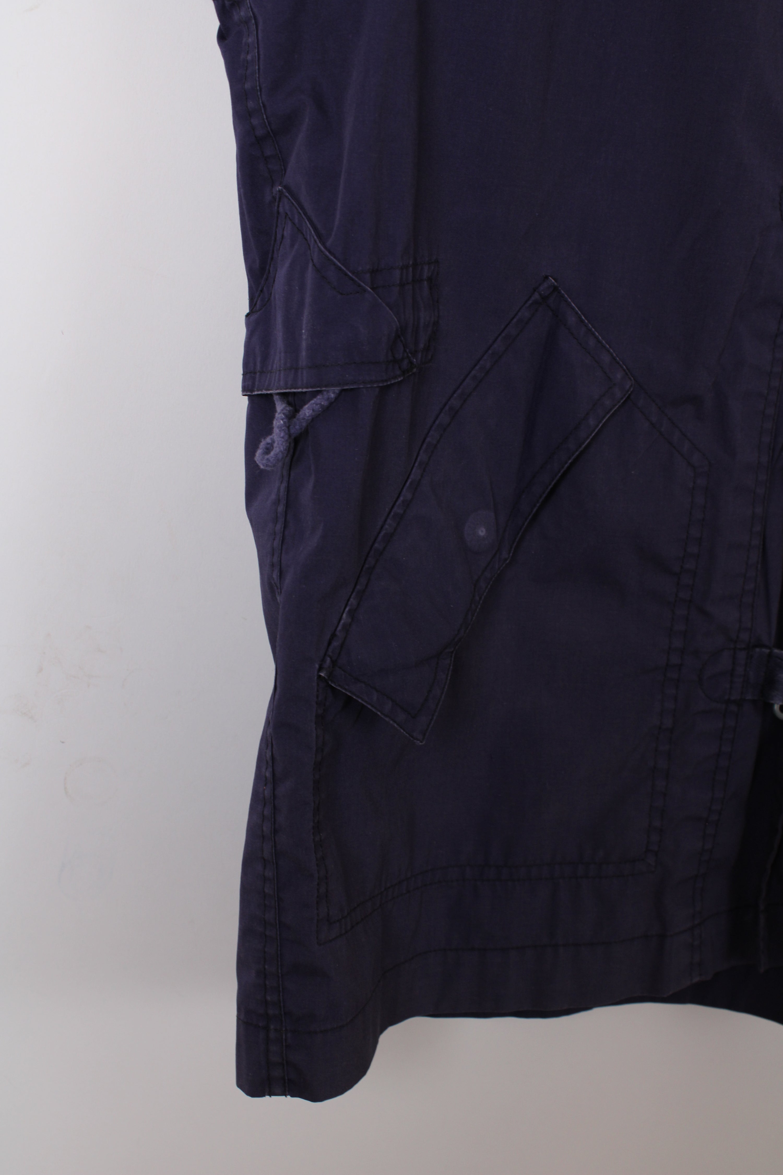 VINTAGE FIREMAN JACKET 3 HOOKS BLUE MADE IN ITALY - M/L