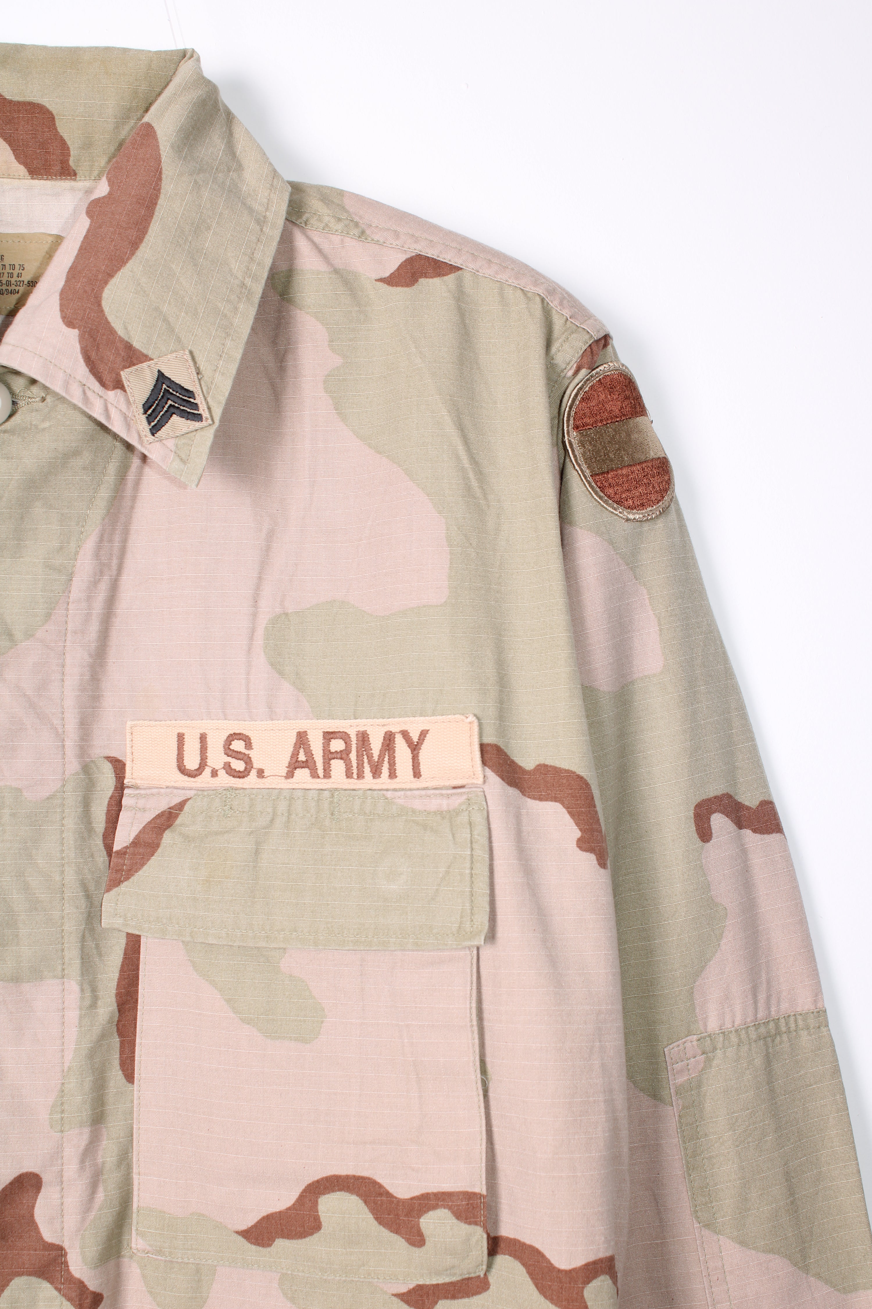 FIELD JACKET BDU US ARMY DESERT CAMO 3 COLORS - M LONG