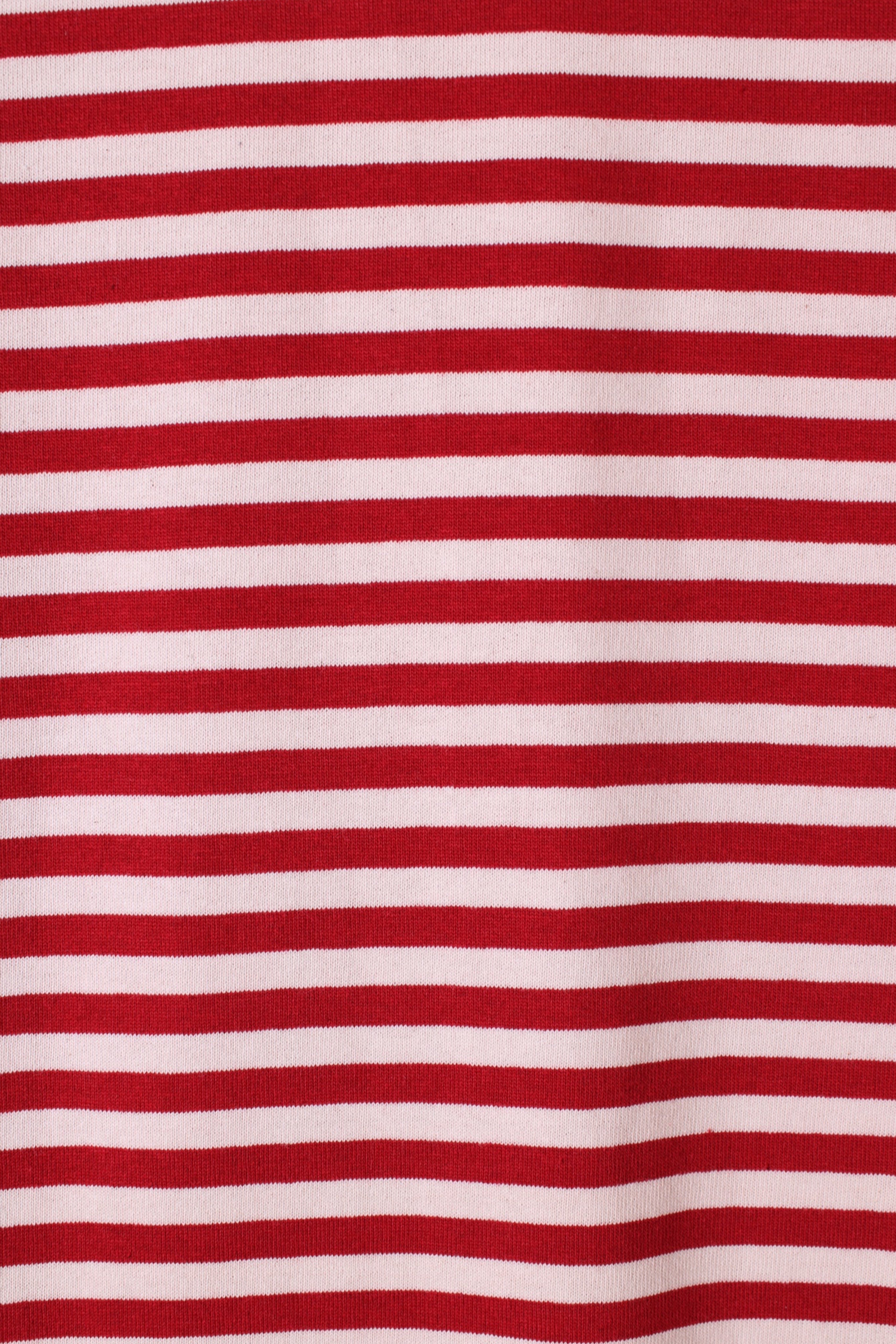 TELNYASHKA STRIPED COTTON LONG SLEEVE SHIRT RUSSIAN ARMY RED