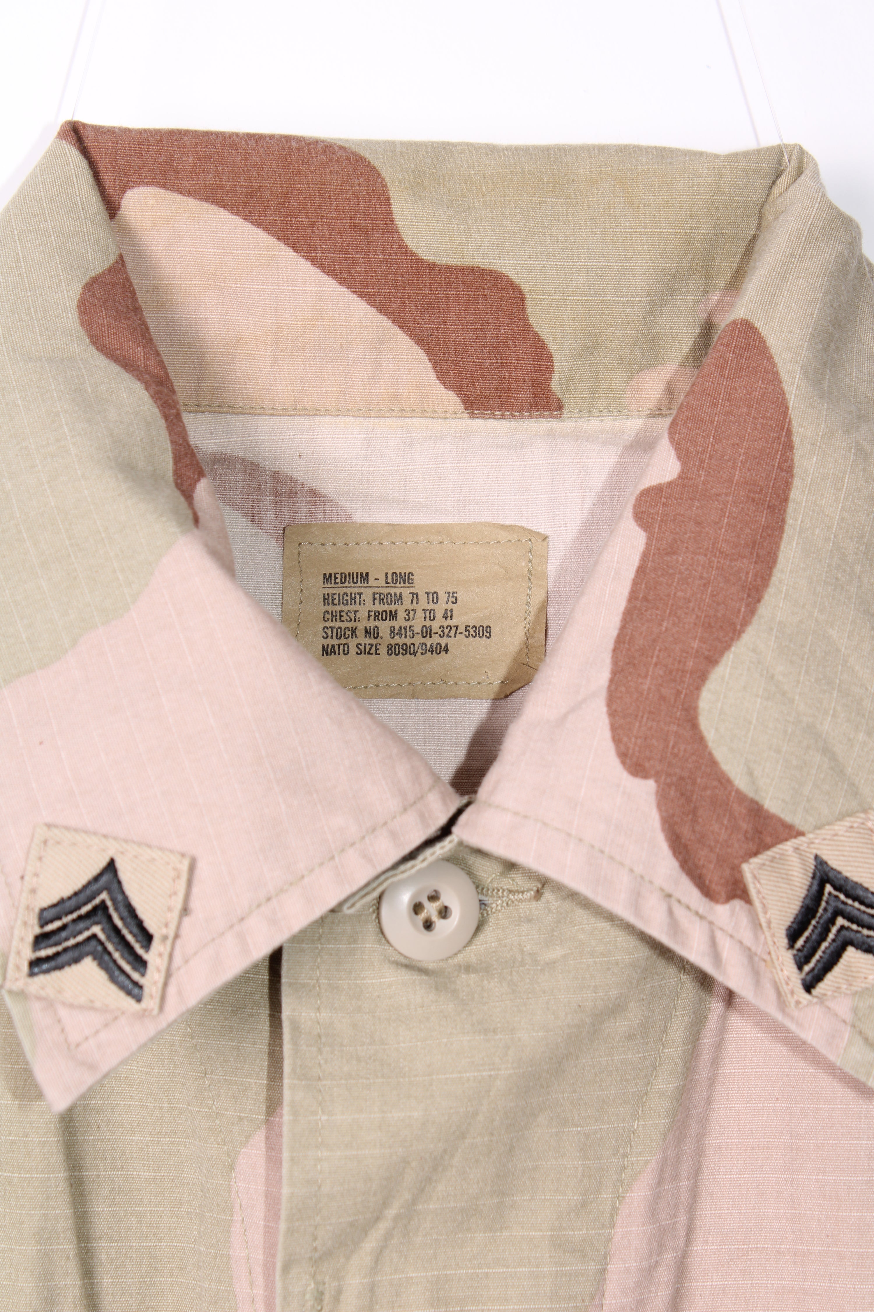 FIELD JACKET BDU US ARMY DESERT CAMO 3 COLORS - M LONG