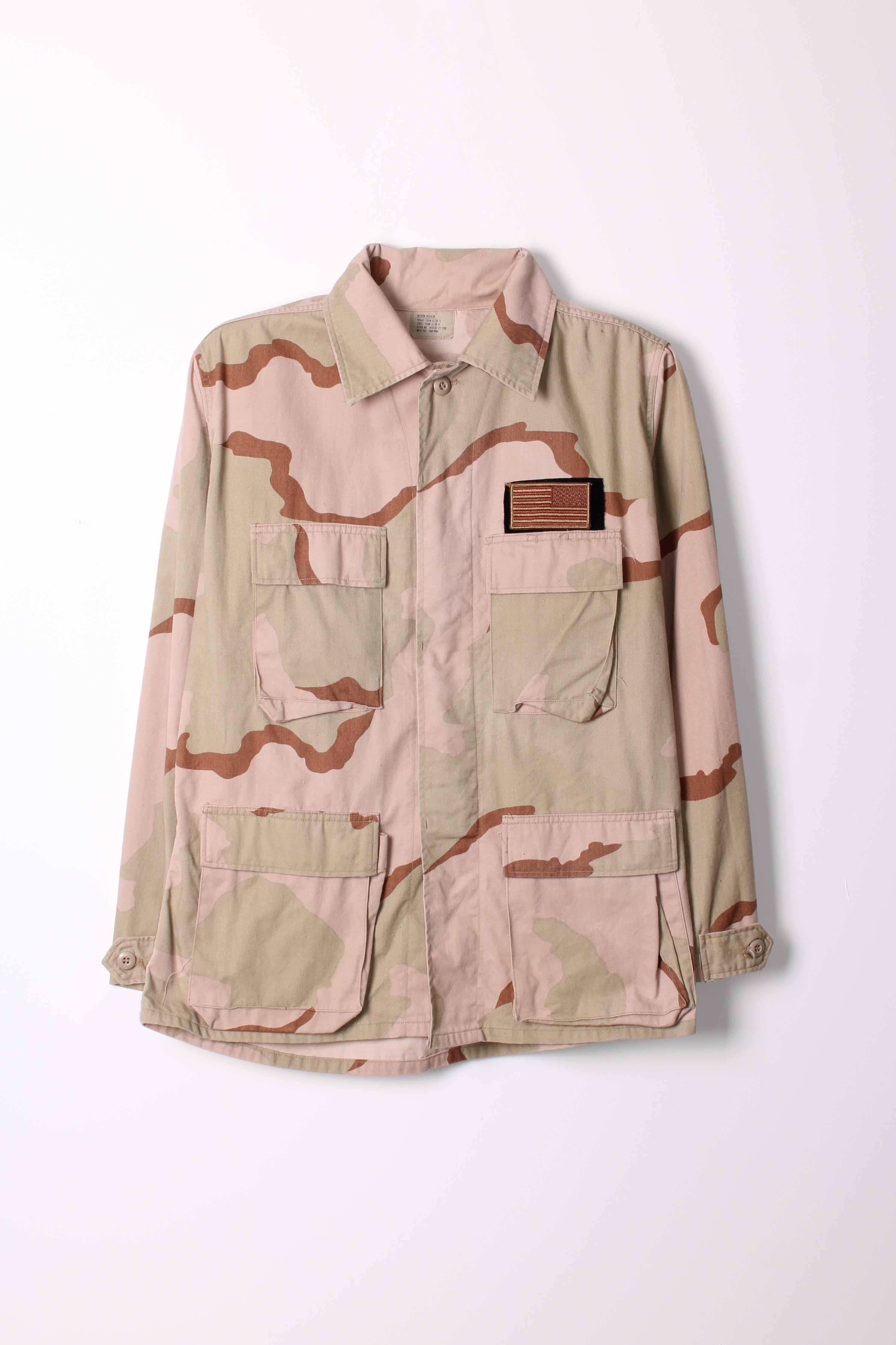FIELD JACKET BDU US ARMY DESERT CAMO 3 COLORS - M REG