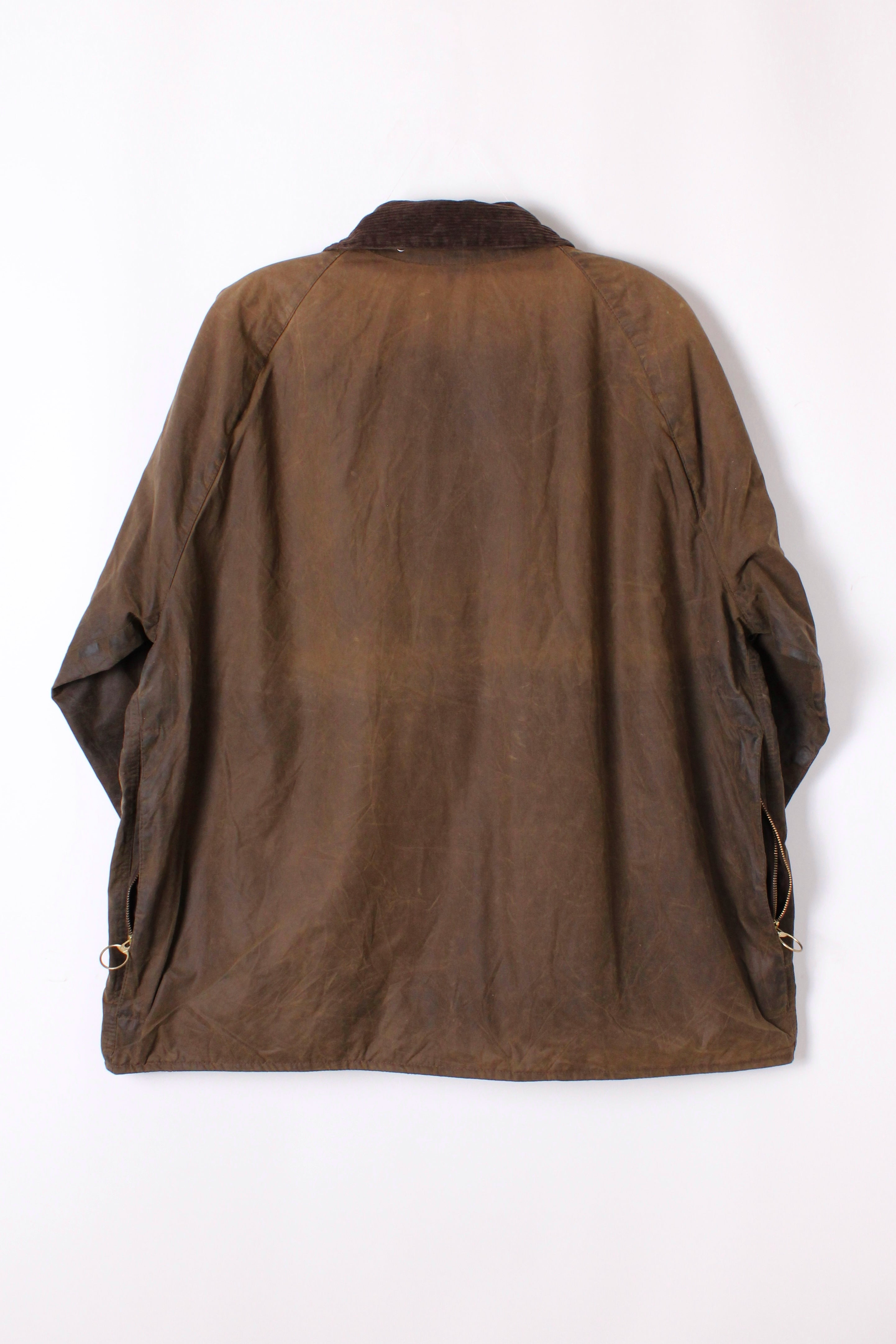 BARBOUR BEAUFORT WAXED JACKET BROWN - XL/XXL