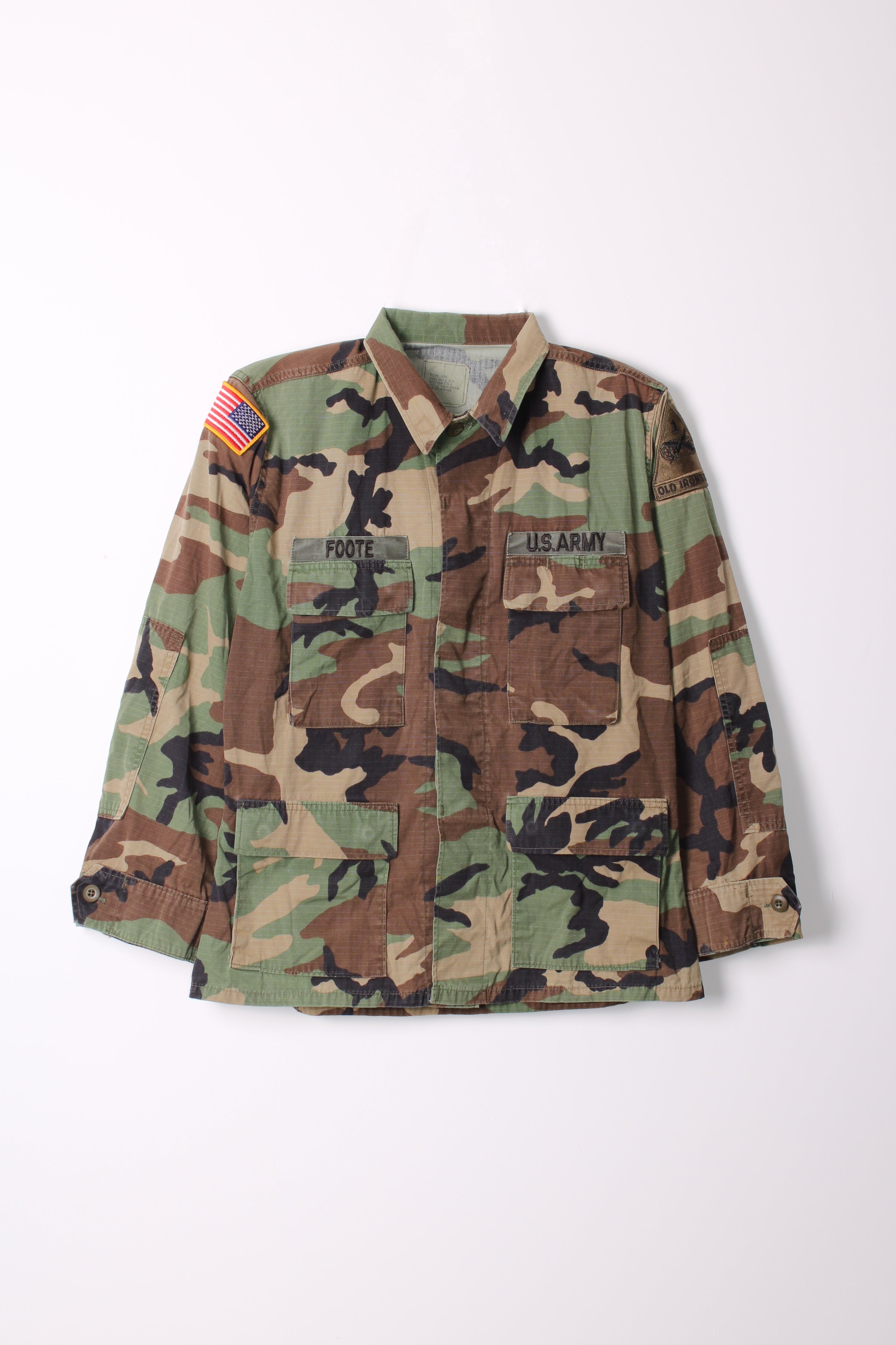 FIELD JACKET BDU US ARMY WOODLAND CAMO - M
